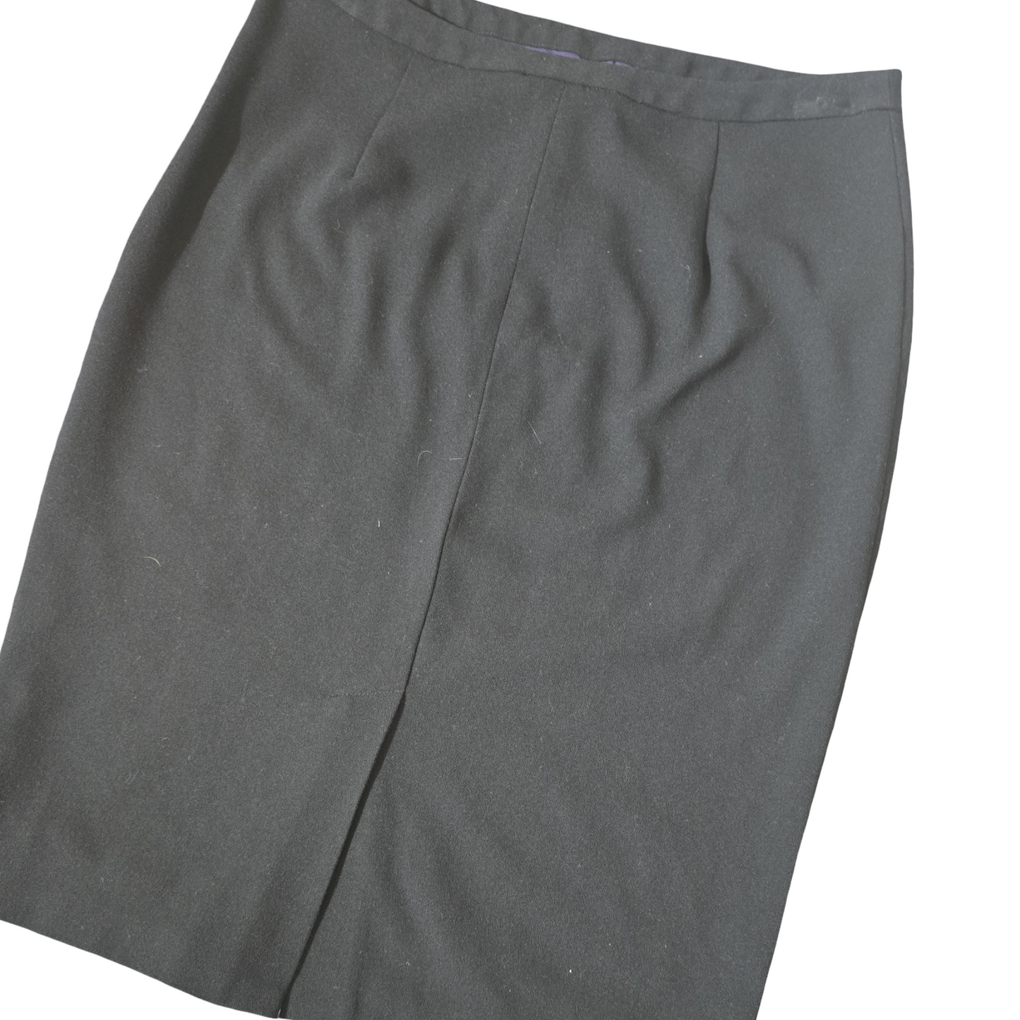 Per Una Black & Purple Lace A-Line Skirt – Size 12 – NWT RRP £45