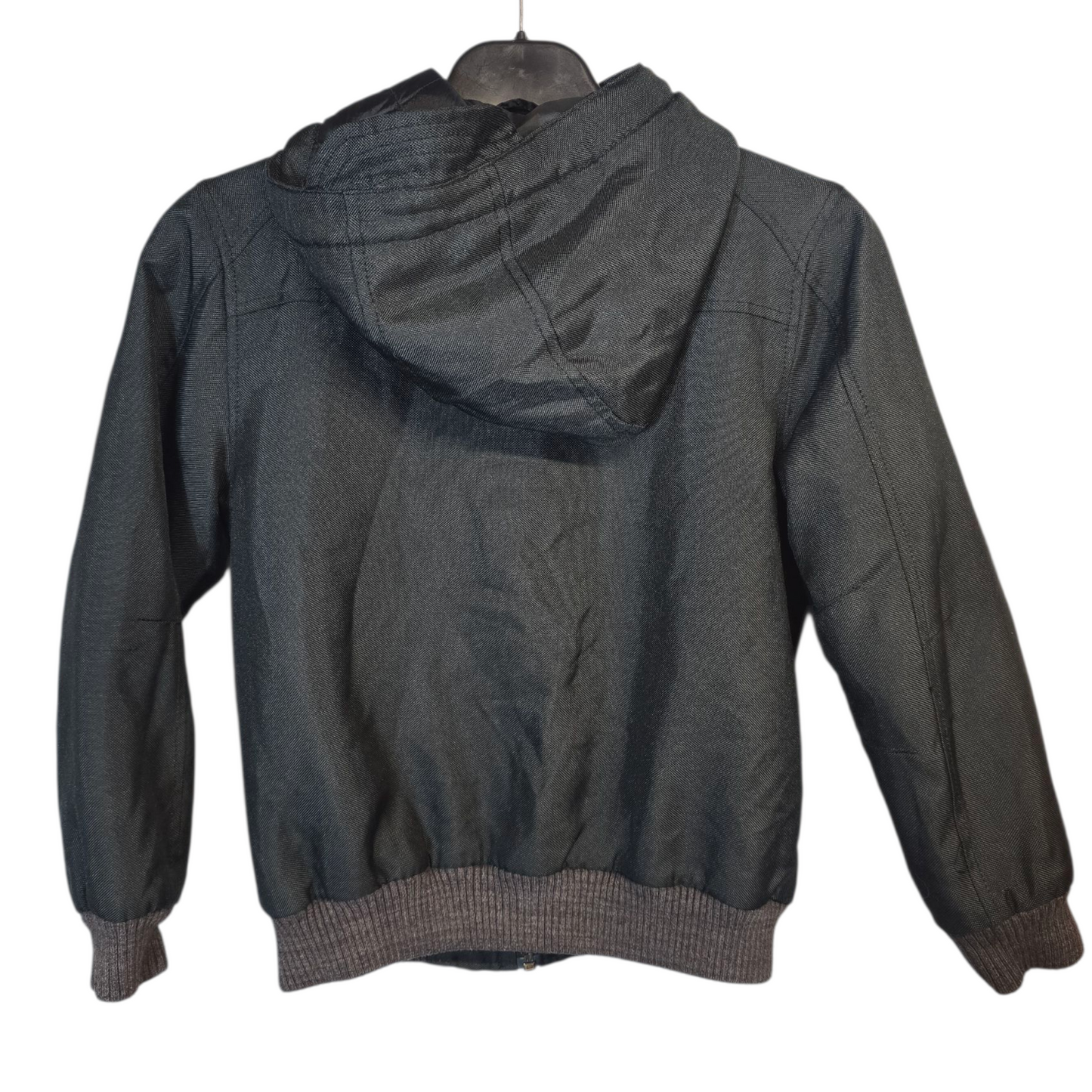 Next Black Hooded Winter Coat – Age 8 – Warm, Cosy & Ready for Winter Boys