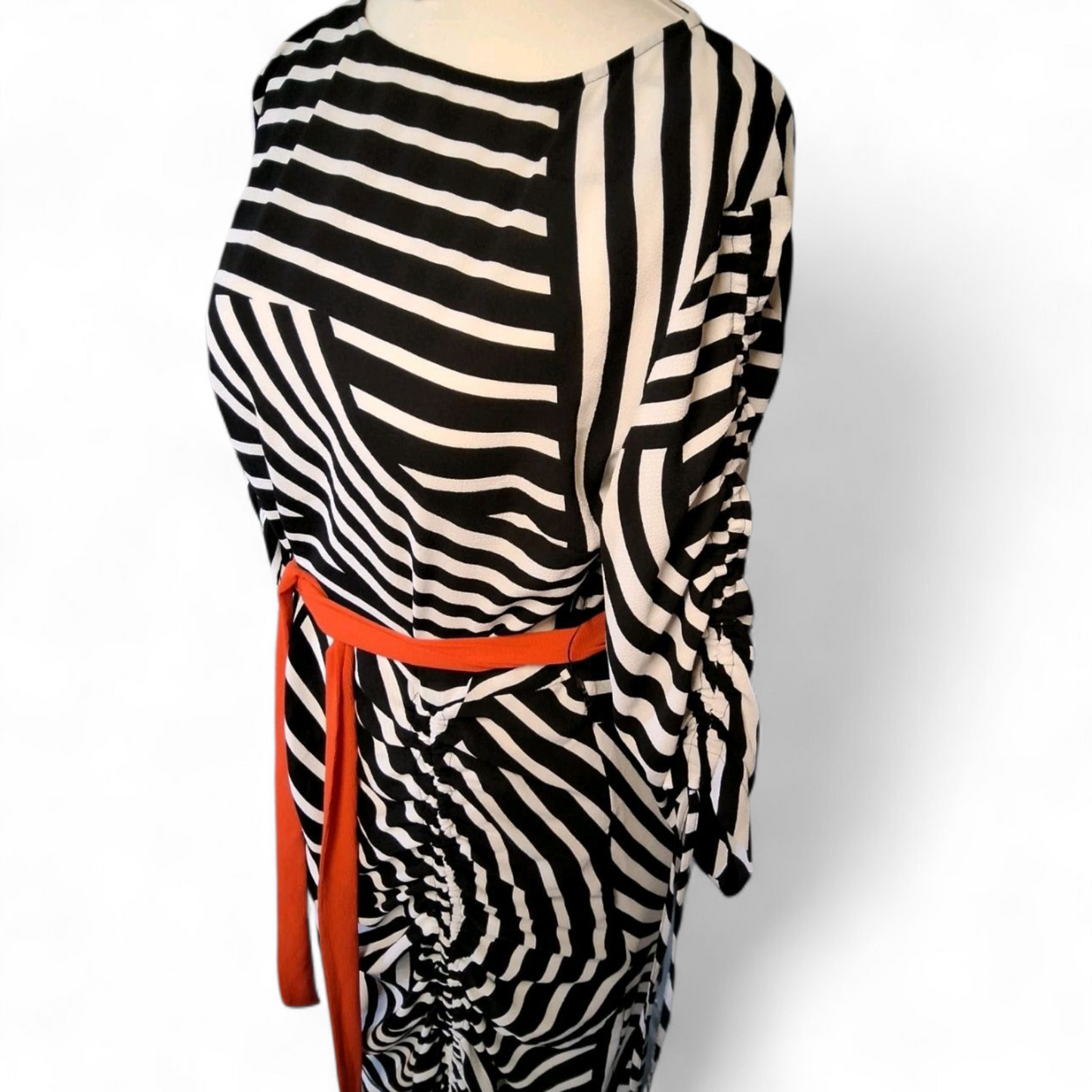 Studio by Preen Graphic Stripe Midi Dress – Size 12