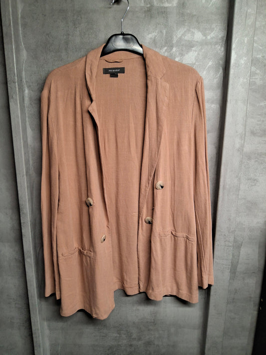 Primark Apricot Oversized Lightweight Blazer – Size 12
