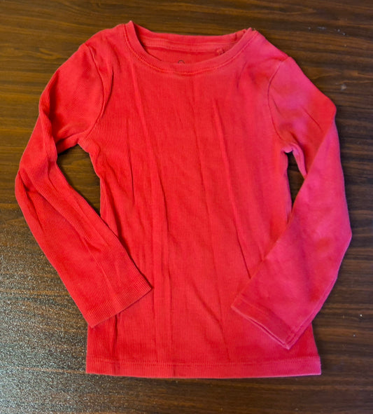 Next Red Long Sleeve T-Shirt – Girls 3 Years – 100% Cotton