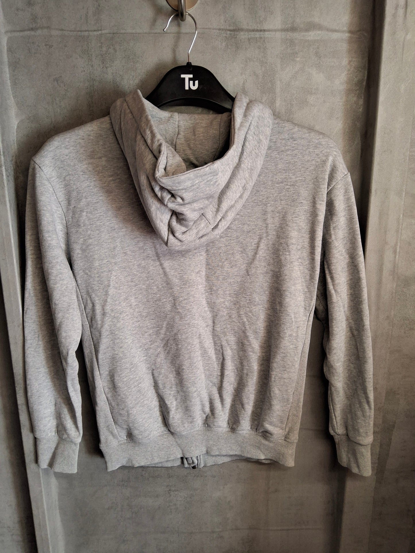 M&S Grey Zip-Up Hoodie – Age 12–13 Years