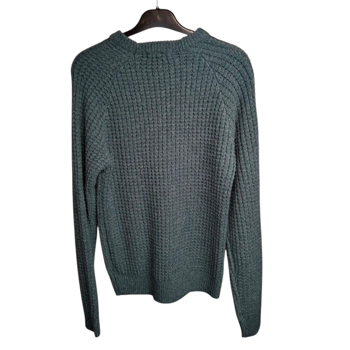 Tu Teal Green Knitted Jumper – Men’s XS – 100% Acrylic