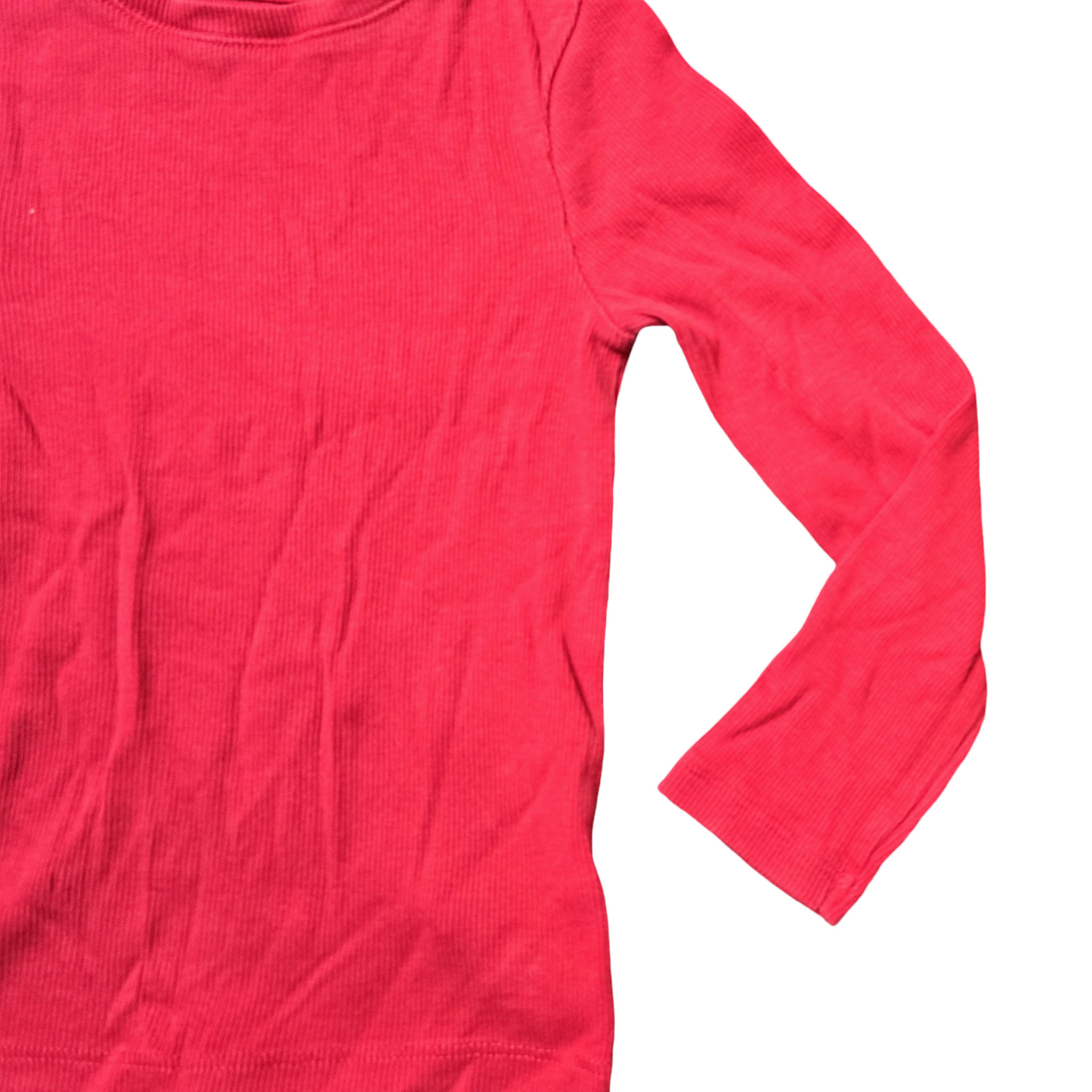 Next Red Long Sleeve T-Shirt – Girls 3 Years – 100% Cotton