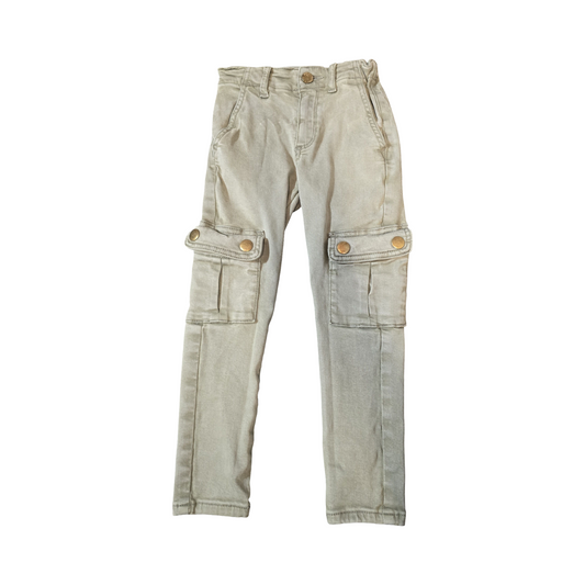 River Island Kids Khaki Green Cargo Skinny Jeans – Age 5