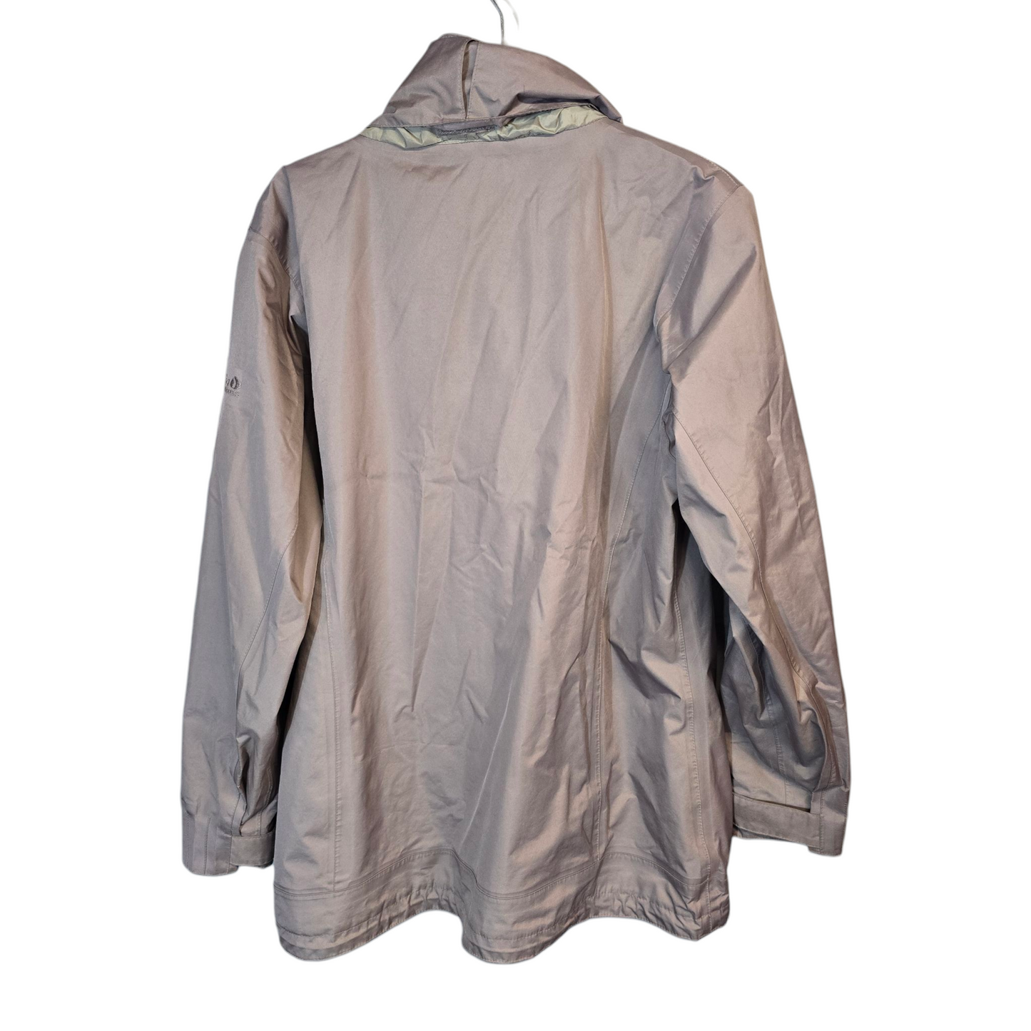 Regatta Beige Waterproof Hydrafort Jacket – Size 18 – Foldaway Hood