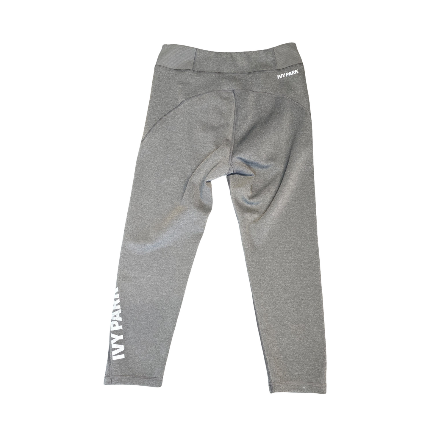 Ivy Park Grey Cropped Gym Leggings  M size 10/12 Activewear