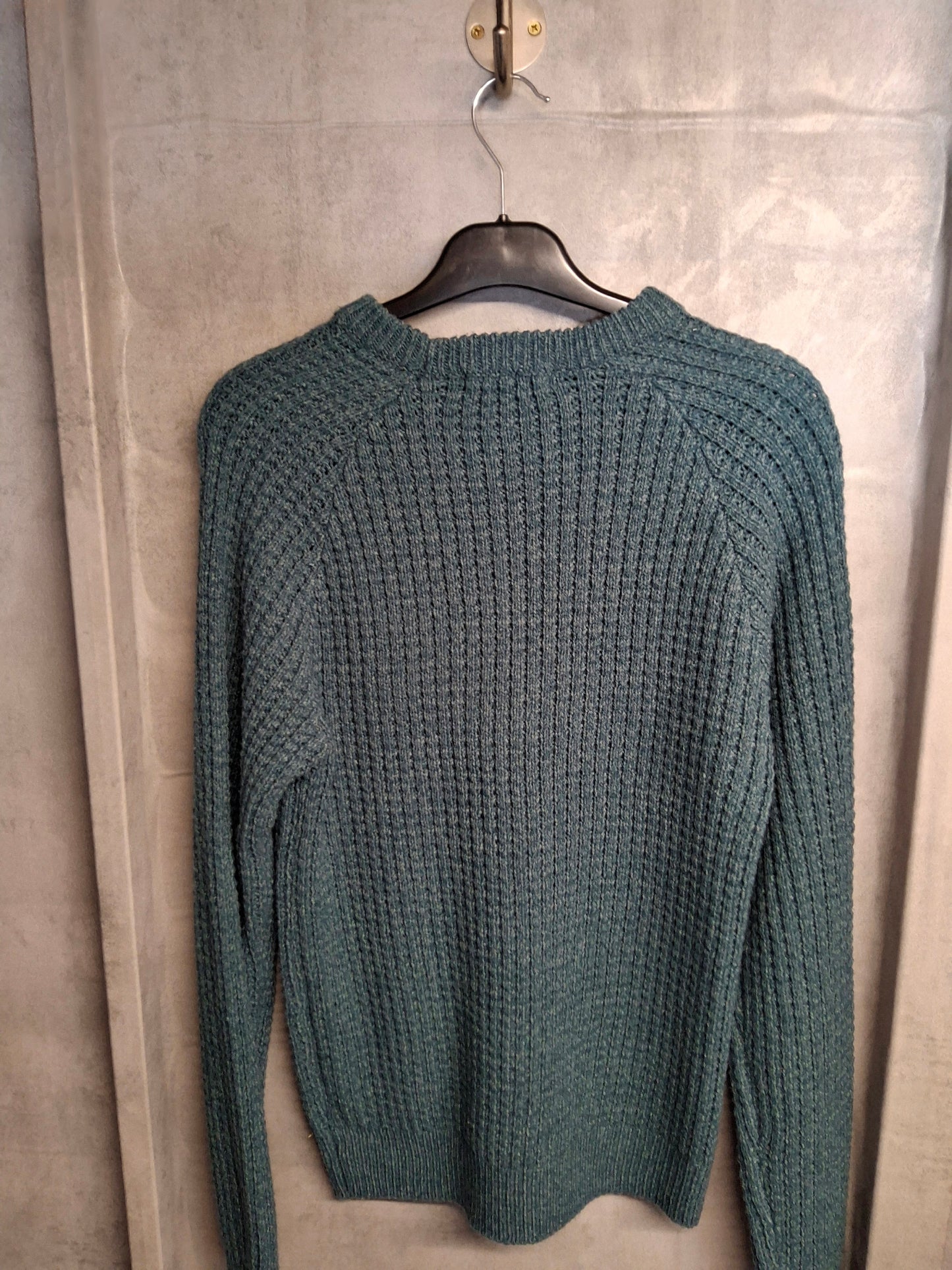 Tu Teal Green Knitted Jumper – Men’s XS – 100% Acrylic