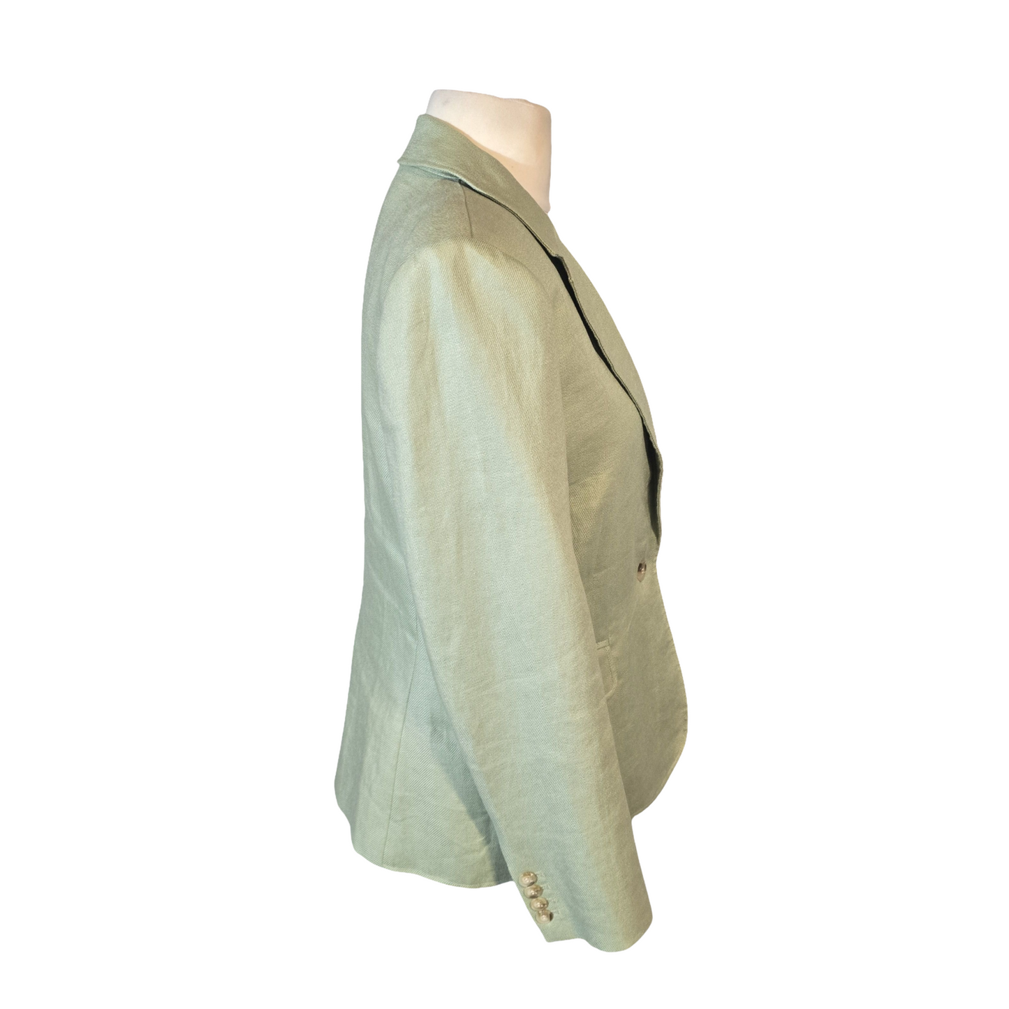 Hobbs Mint Green Pure Linen Blazer – Tailored Fit – UK 12
