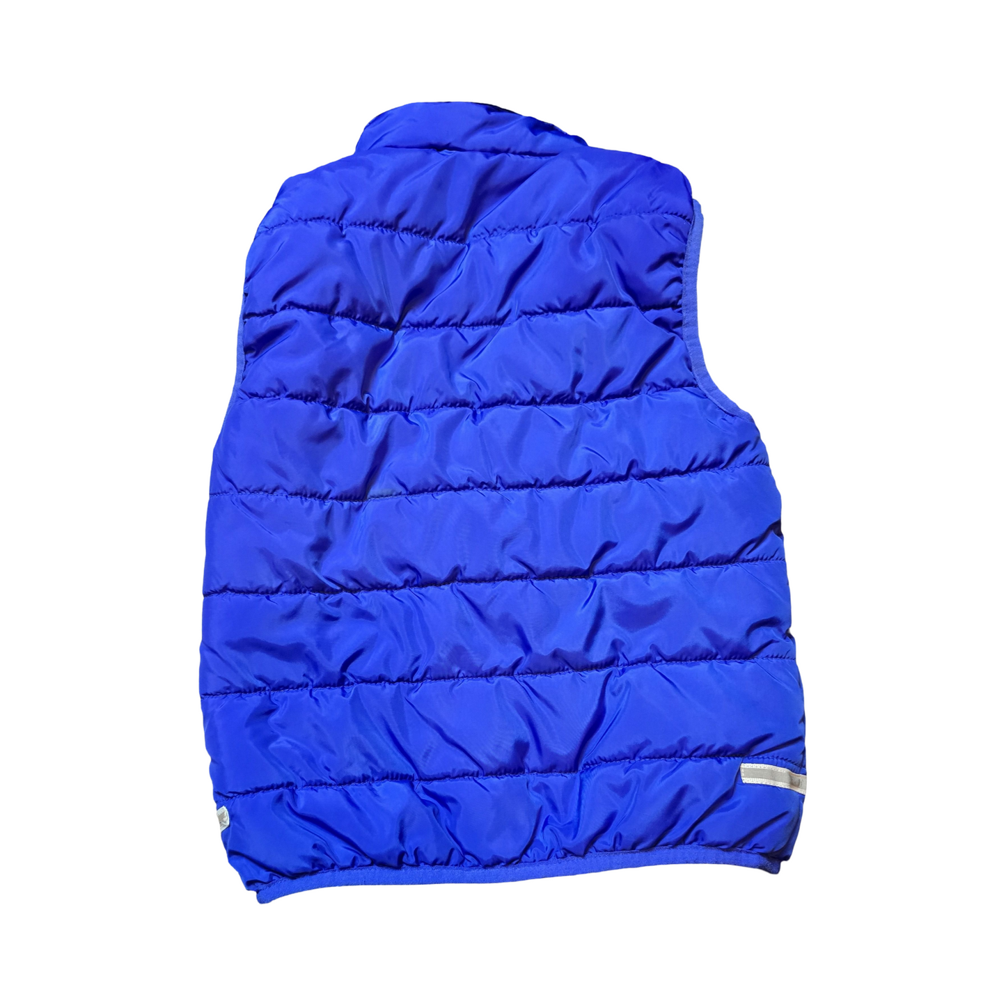 Result Boys Blue Padded Gilet – Zip Pockets – Age 5-6 Years – Polyester