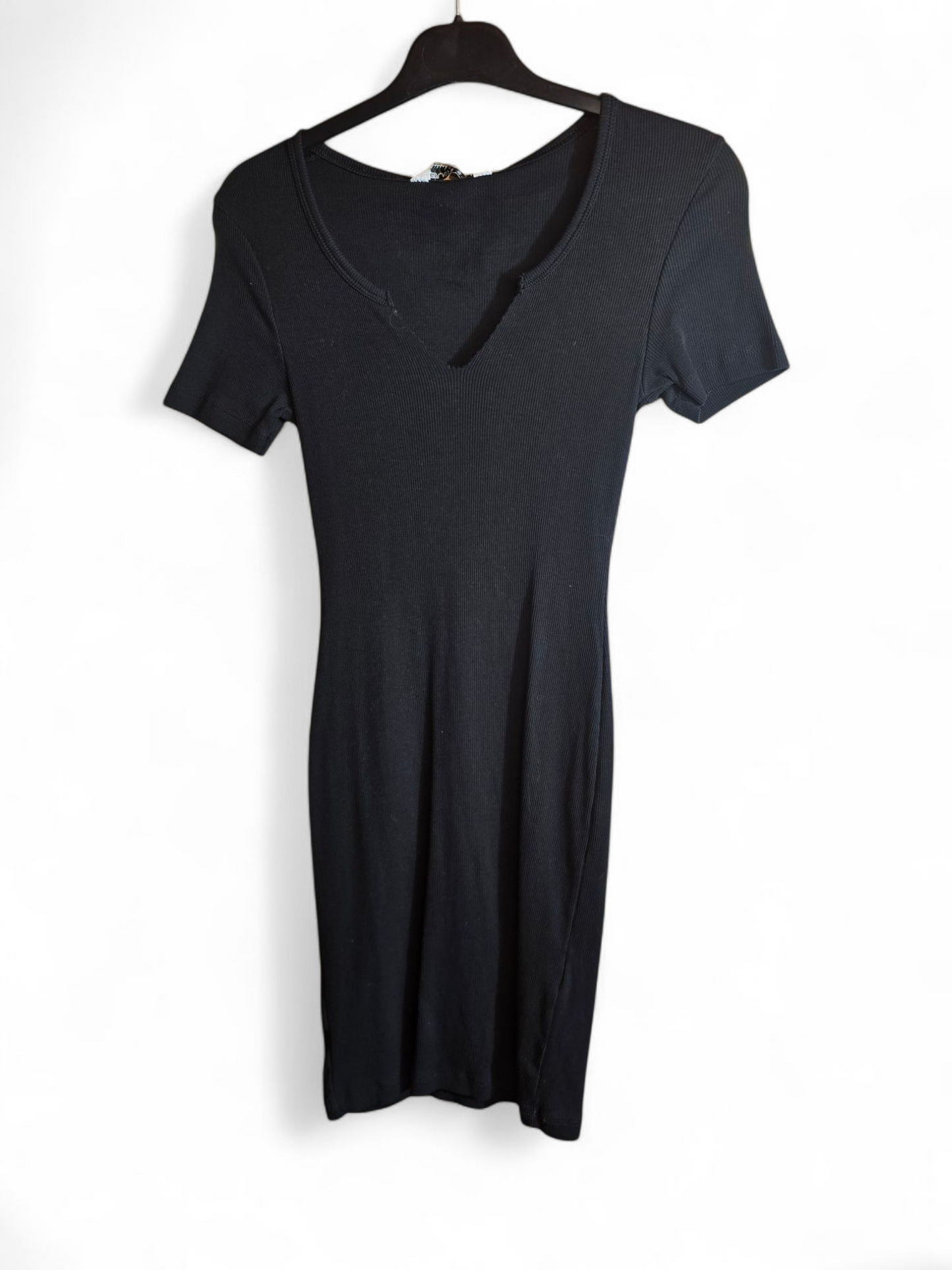 Brave Soul black short sleeved mini dress size small size 8