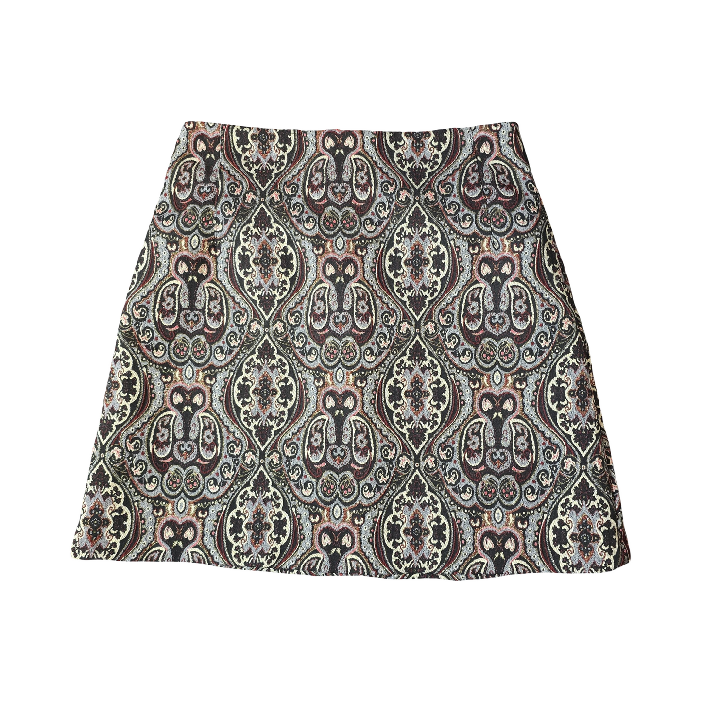 Orsay Multicoloured Glitter Mini Skirt – UK size 6 (EU 34) – Back Zip