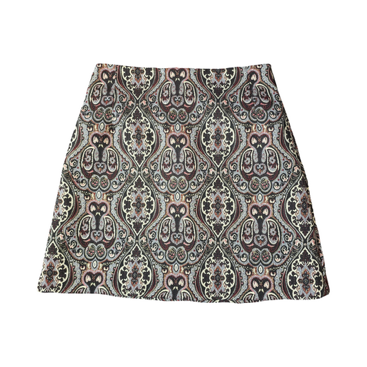 Orsay Multicoloured Glitter Mini Skirt – UK size 6 (EU 34) – Back Zip