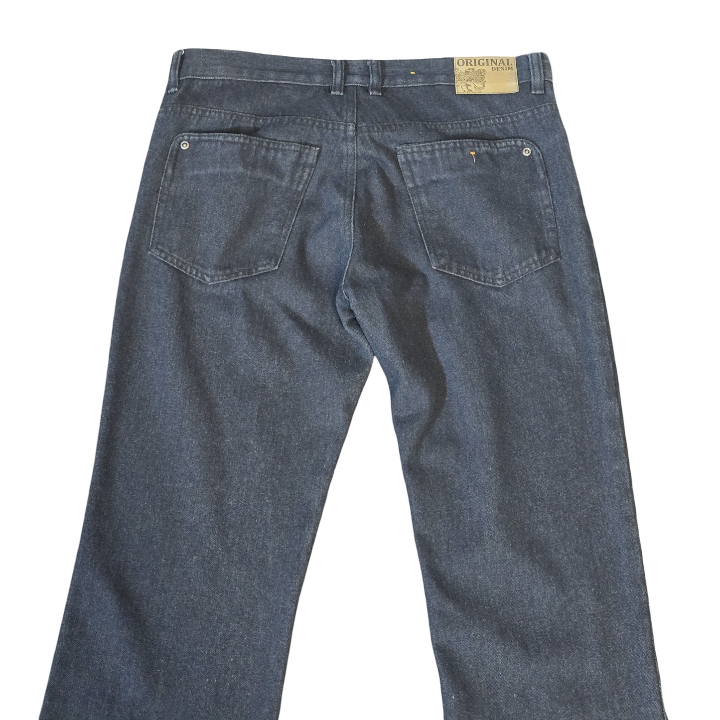 Original Denim Dark Wash Flared Jeans – Size 10L Low Rise