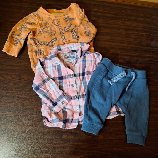 Baby Boys Bundle – NB & 0–3 Months – F&F & Primark