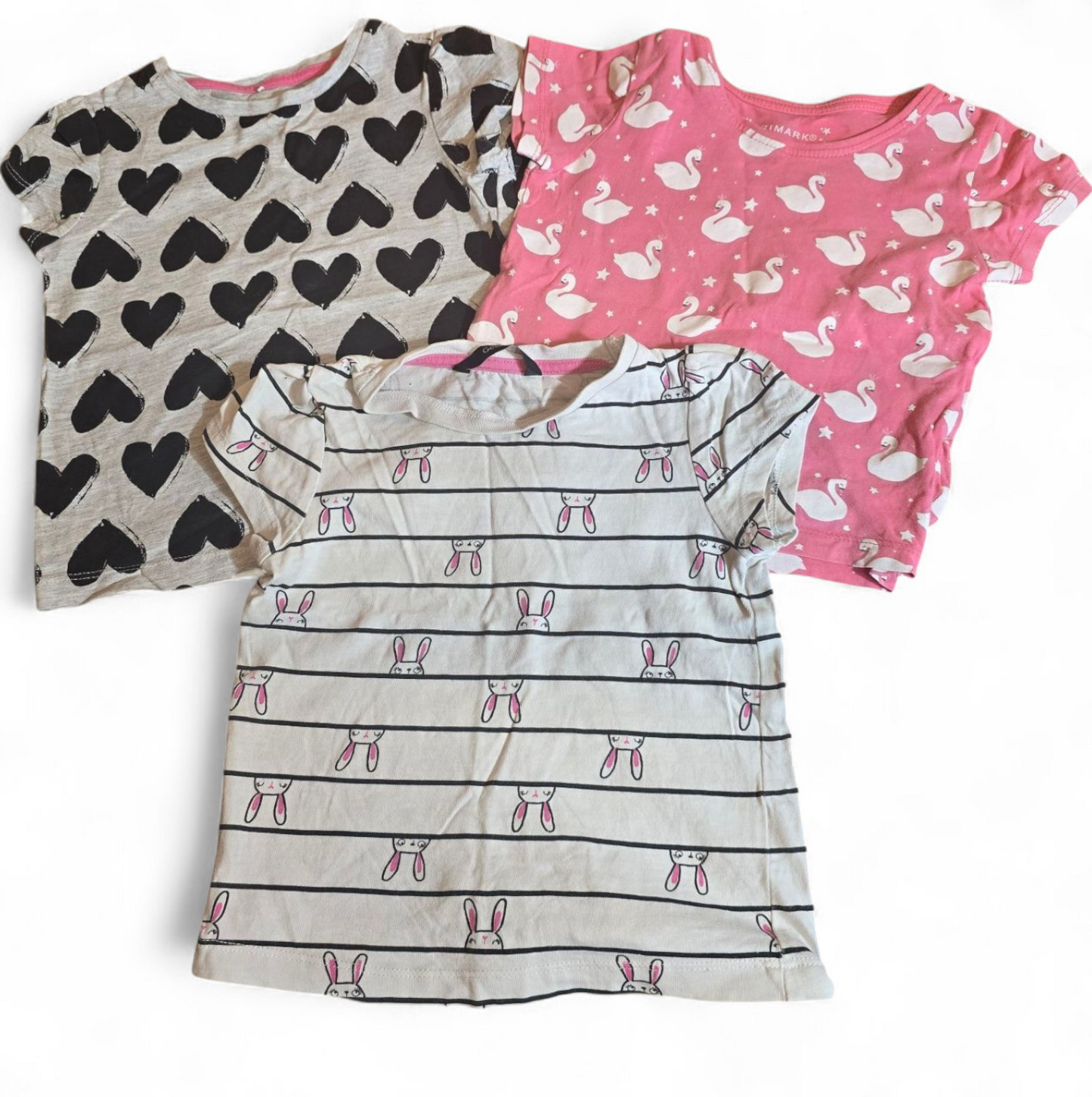 Girls' Summer Clothes Bundle – 4 Items Age 2-3 Years (Primark, George, Matalan)