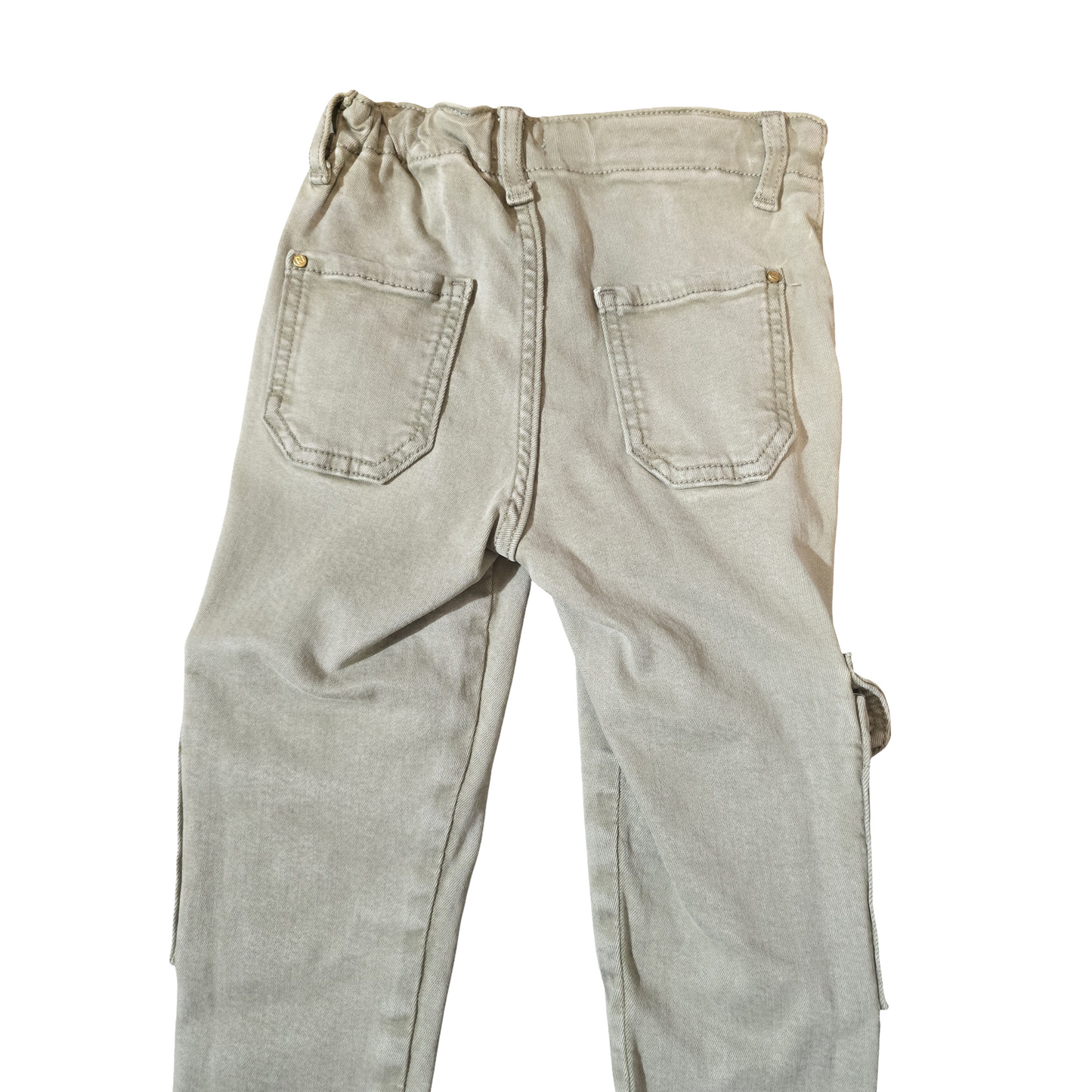 River Island Kids Khaki Green Cargo Skinny Jeans – Age 5