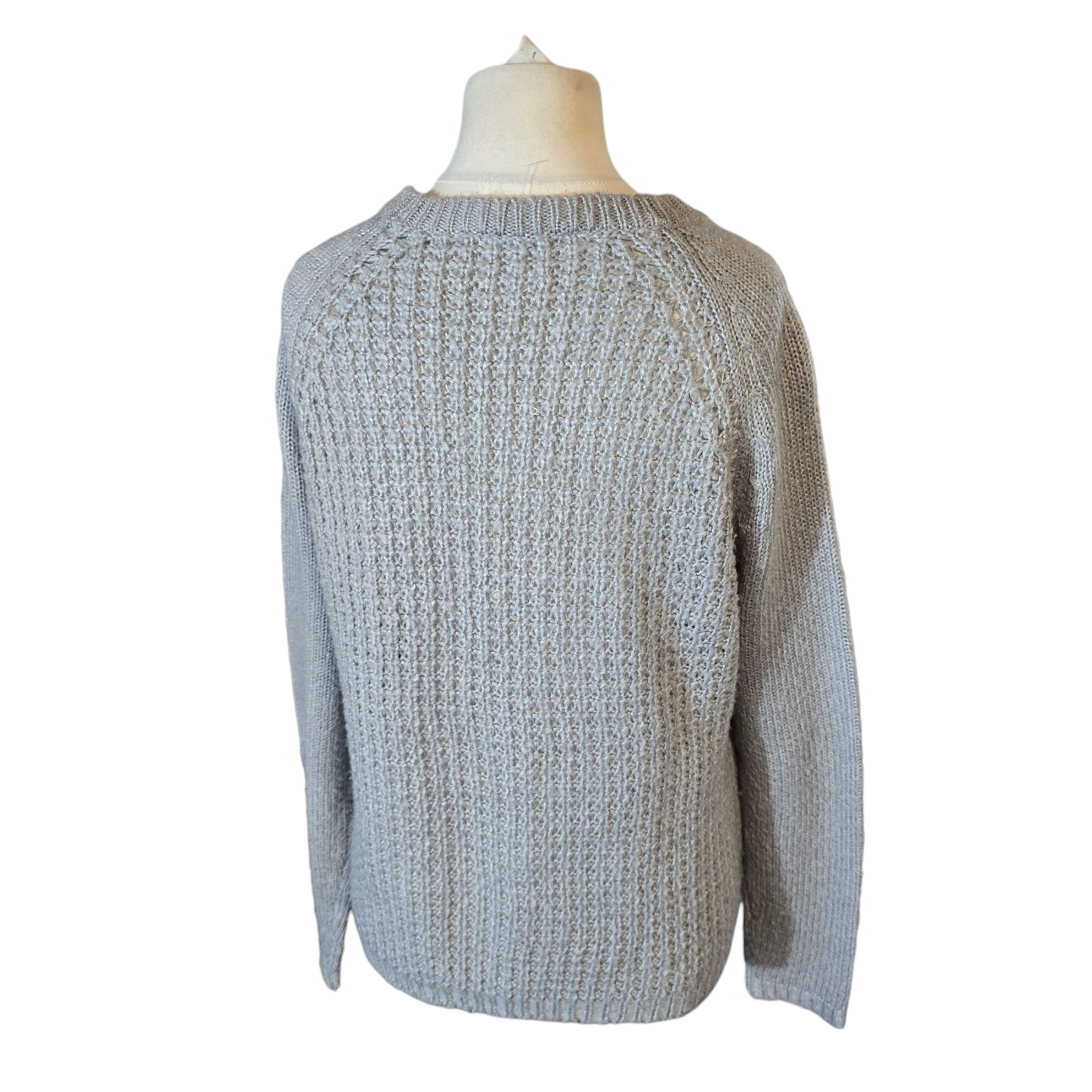 Select Grey Knit Jumper – Size 14 – Cosy Everyday Style