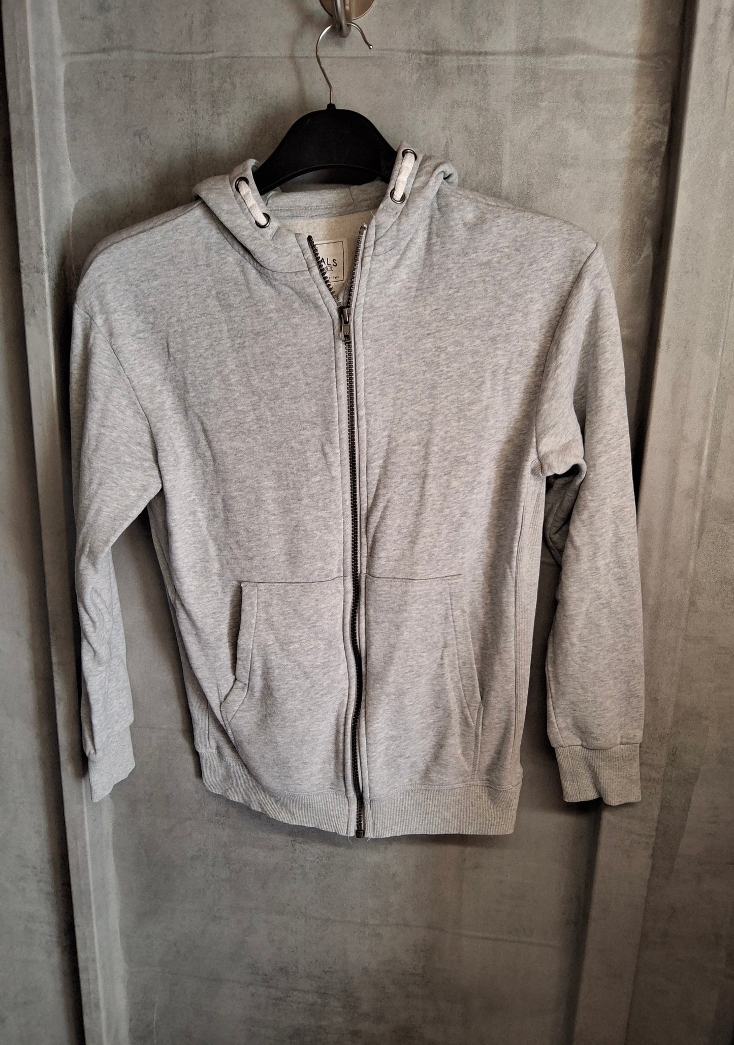M&S Grey Zip-Up Hoodie – Age 12–13 Years