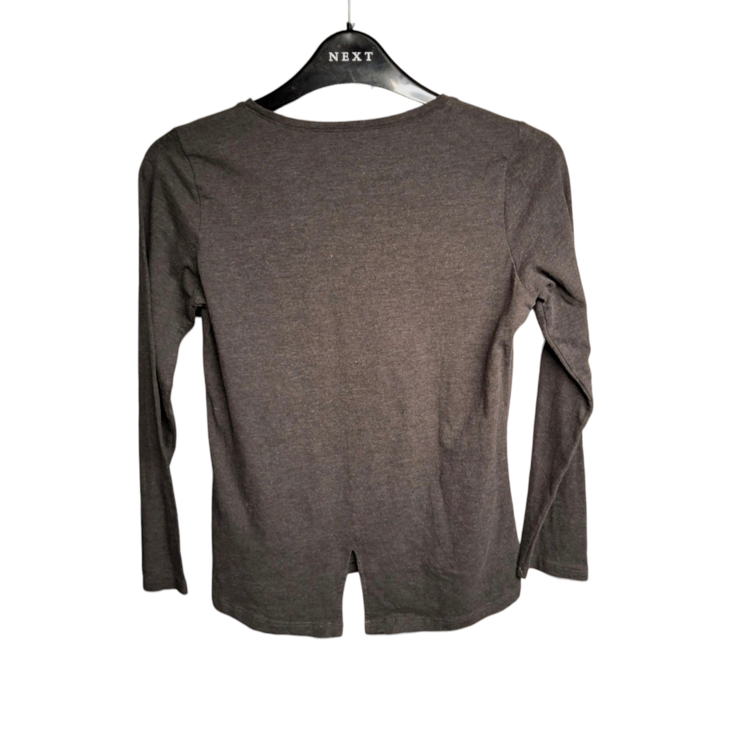 Matalan Girls grey long sleeved tshirt 10years