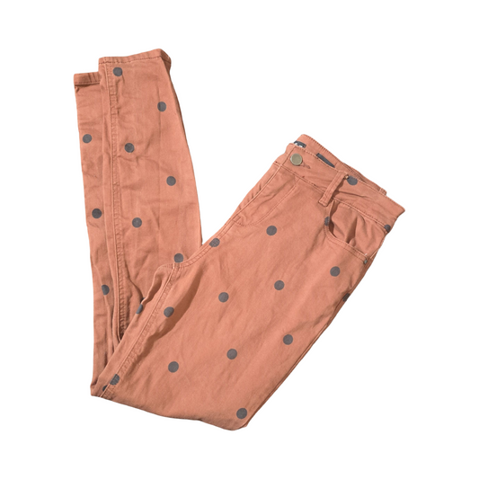 Tu Brown & Black Polka Dot Skinny Jeans – Size 10R – Dot Your Way to Great Style