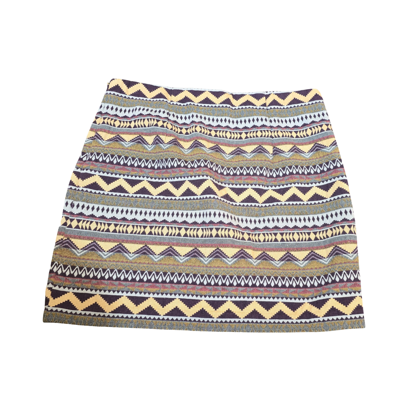 Only Geometric Print Mini Skirt – Size UK 8 / EUR 36 – Cotton Blend