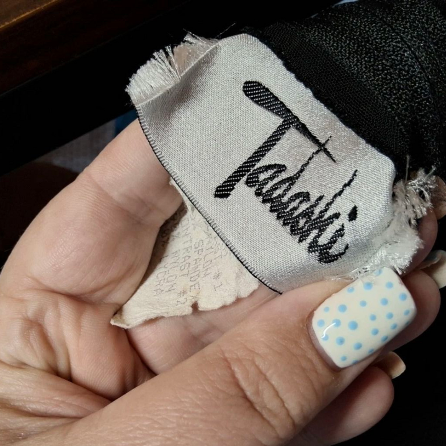 Tadaski Vintage 80s Black Off-Shoulder Maxi Dress – Sheer Sleeves