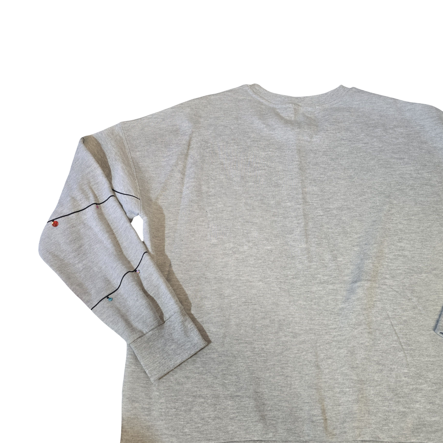 Next Grey “Dear Santa” Xmas Jumper – Size 18 – Festive Gem Detail