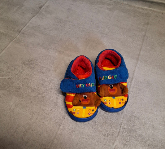 Hey Duggee Slippers – Infant Size 4 – Boys/Girls