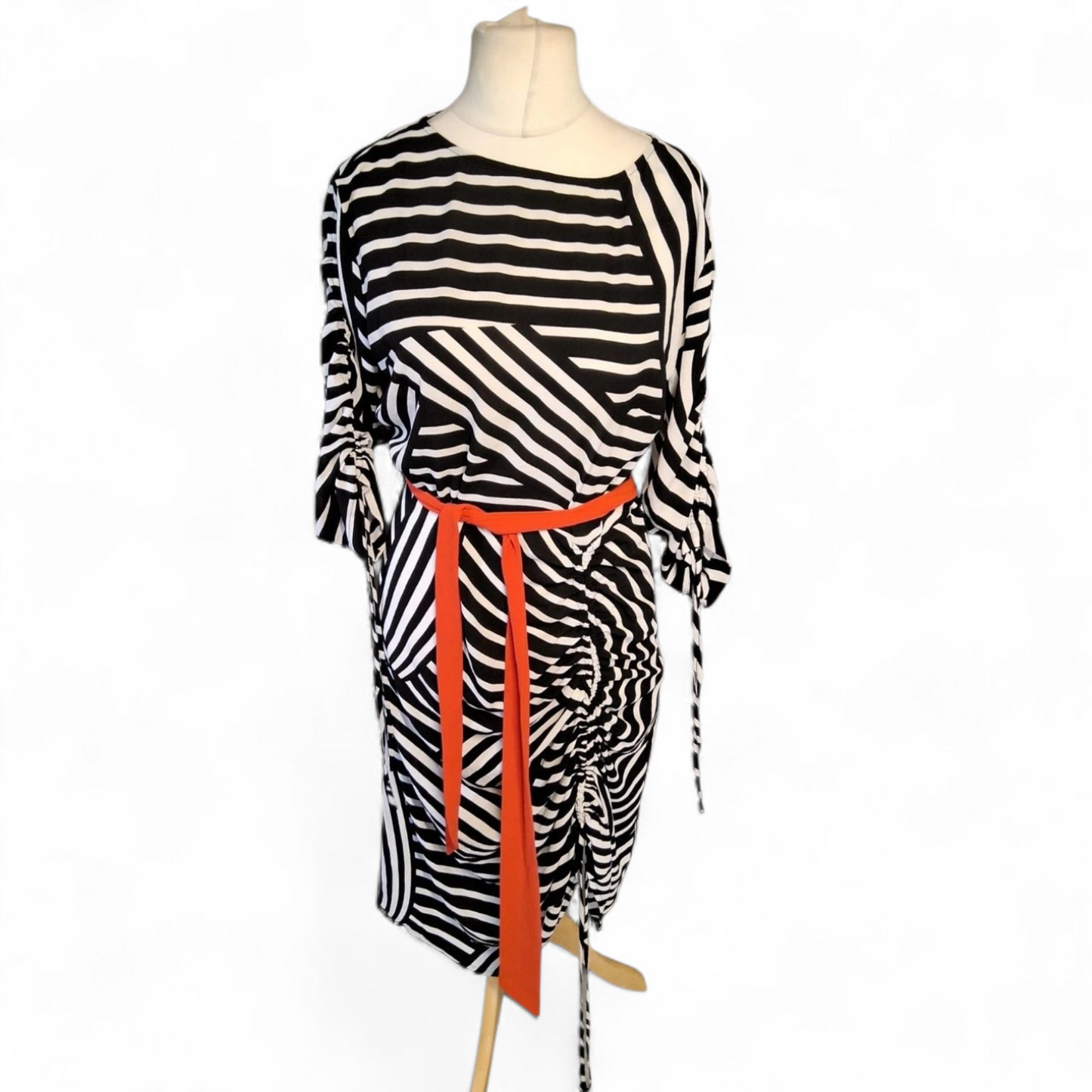 Studio by Preen Graphic Stripe Midi Dress – Size 12