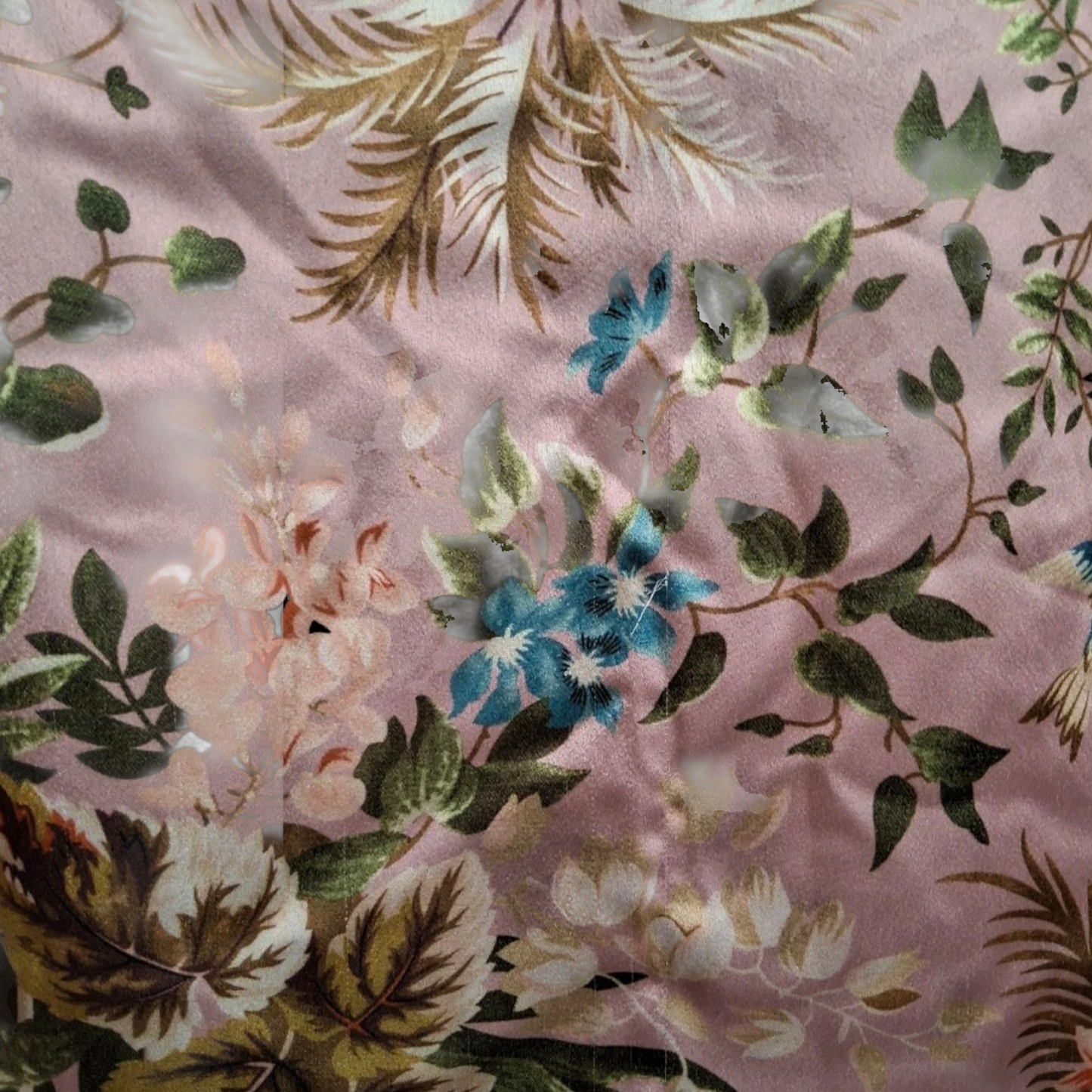 Never Fully Dressed Pink Floral High Neck Blouse – Size S/M (UK size 10/12)