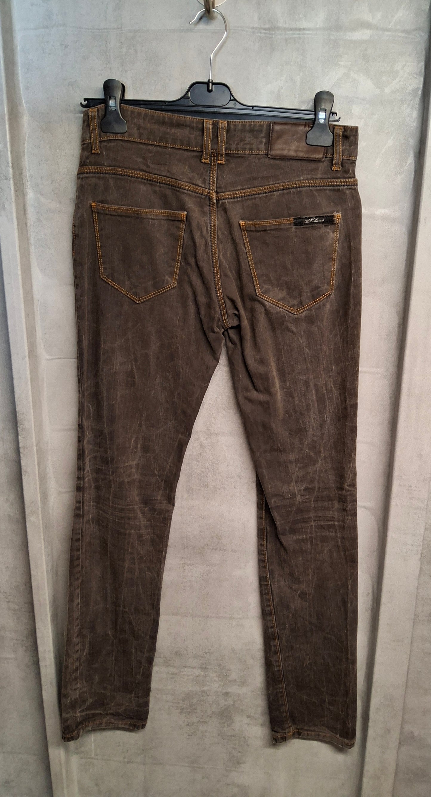 All Saints Dreamers Y2K Low Rise Slim Leg Jeans – W28 (UK size 8/10)