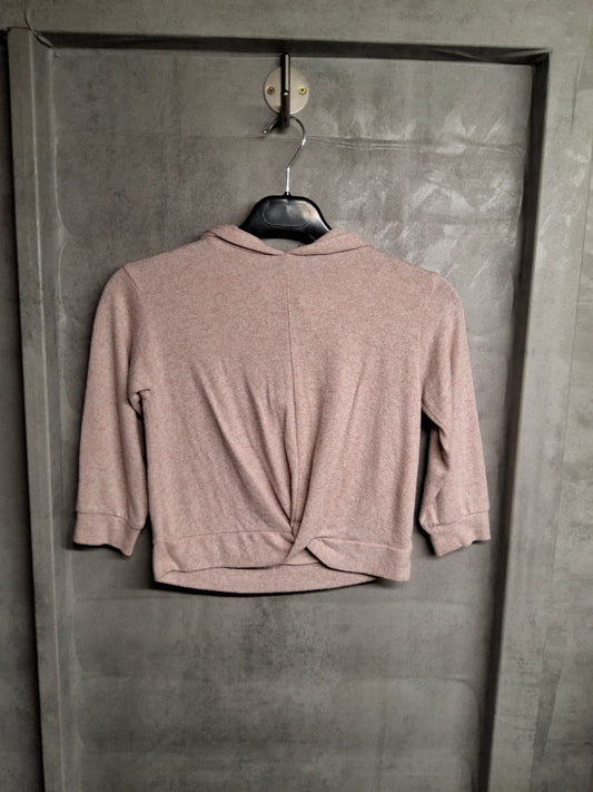Zara Girls Pink Hoodie – Age 4-5 Years – Viscose Blend
