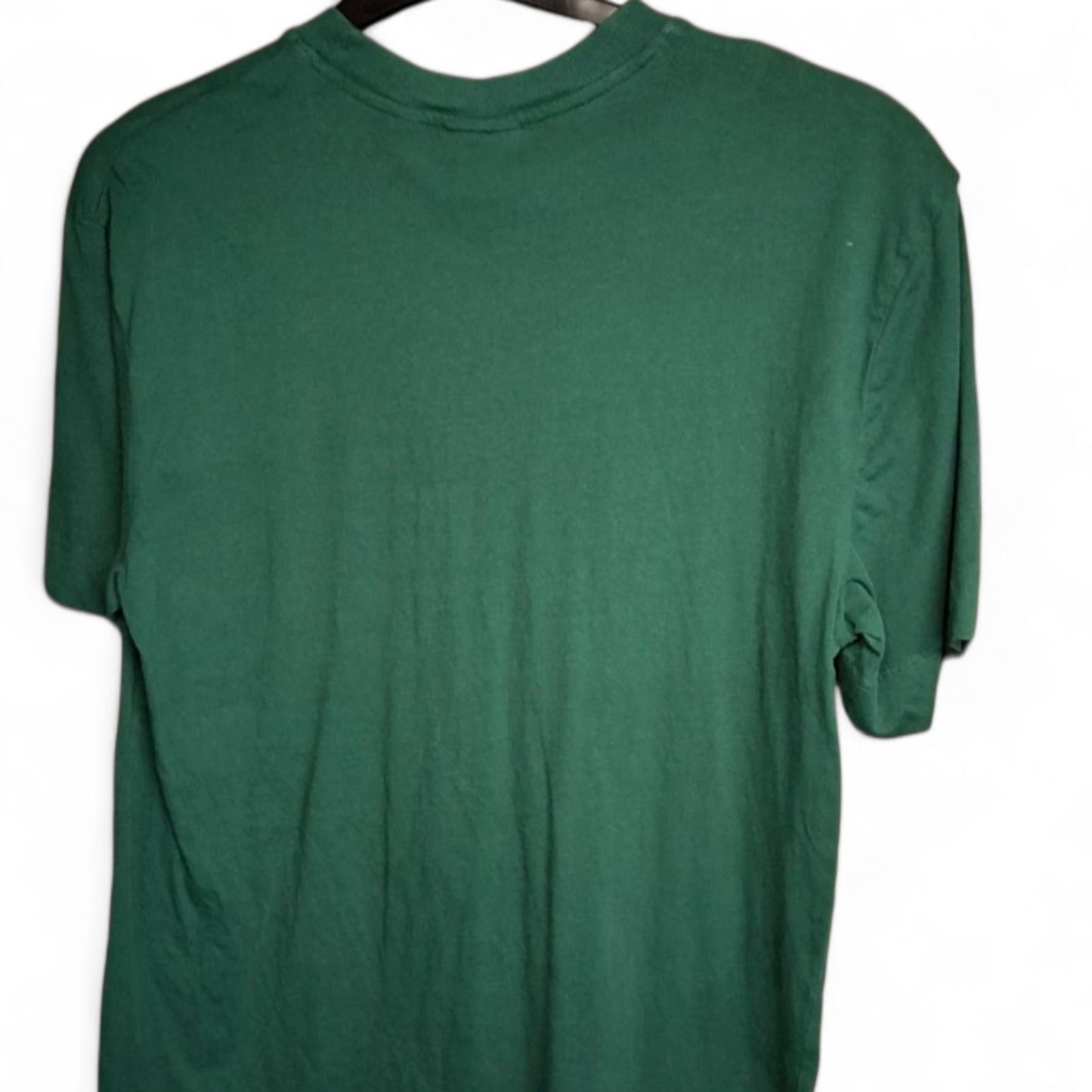 Collusion Dark Green Logo T-Shirt – Men’s Size M – 100% Cotton Streetwear Tee