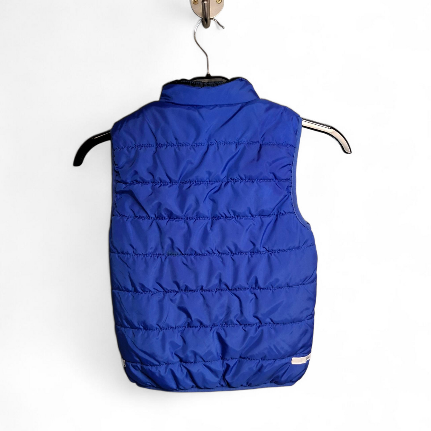 Result Boys Blue Padded Gilet – Zip Pockets – Age 5-6 Years – Polyester