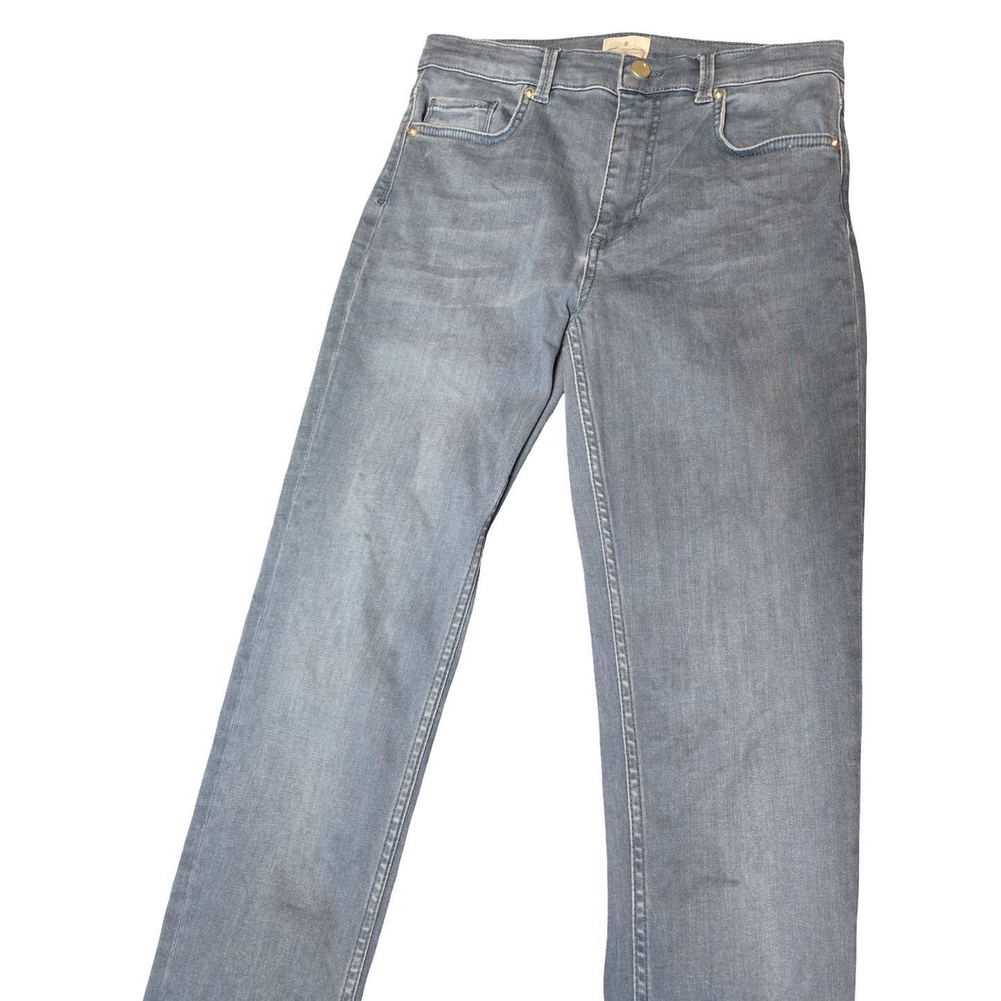 French Connection Blue High Waisted Skinny Jeans – Size 10