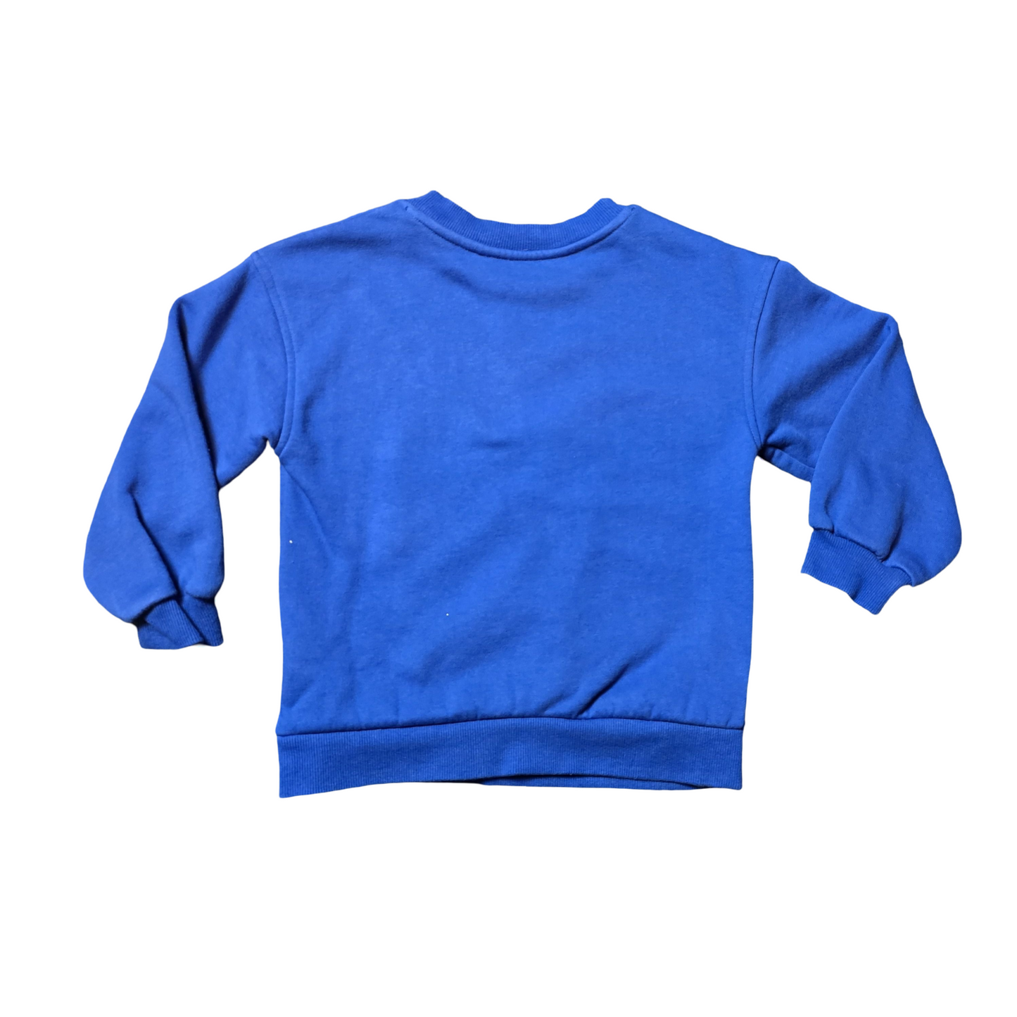 H&M Boys Spiderman Blue Jumper – Age 4-6 Years – Cotton Blend