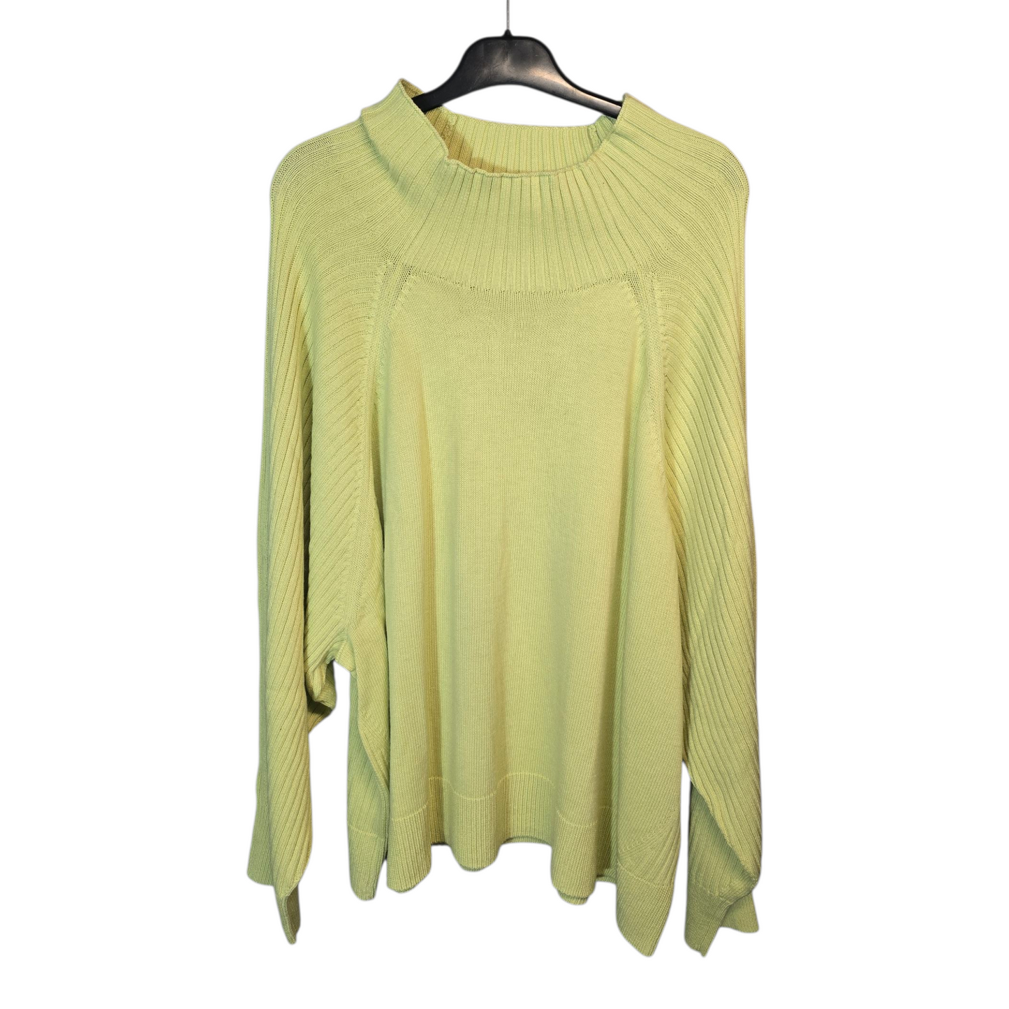 Daily Ritual Light Green Ribbed High Neck Jumper – NWT – Size 3XL (Fits size 22/24)