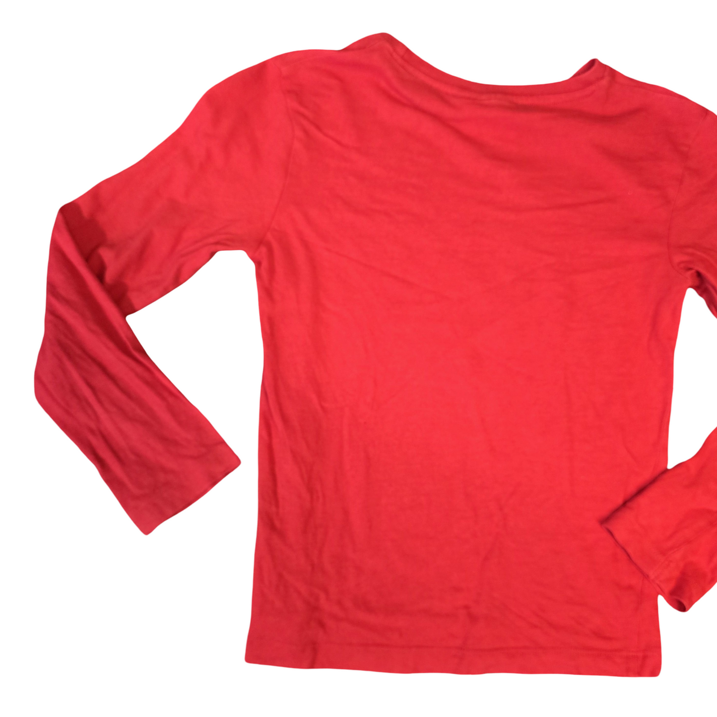 Studio Boys Red Spider-Man Christmas Top – Age 8 – Long Sleeve 100% Cotton Tee