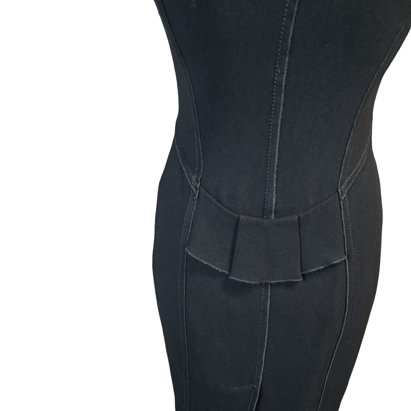 Karen Millen Dress Black Size 12 Work A-line Formal