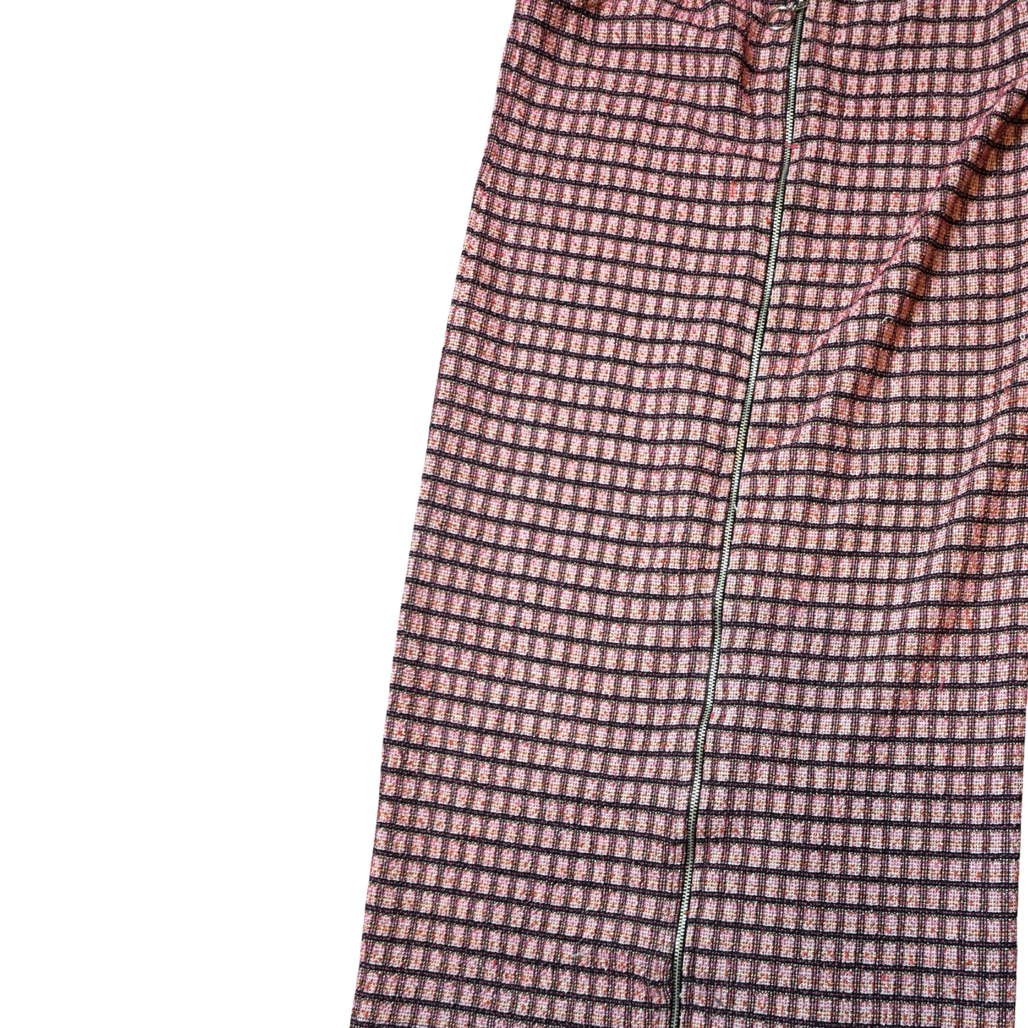 Primark Girls Pink Checked Pinafore Dress – Age 14-15 Yrs – Zip Front