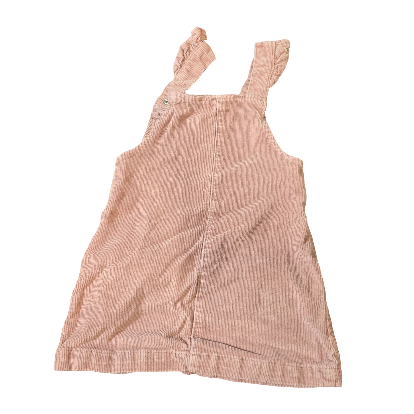 George Pink Corduroy Pinafore Dress – Girls 18-24 Months – 100% Cotton