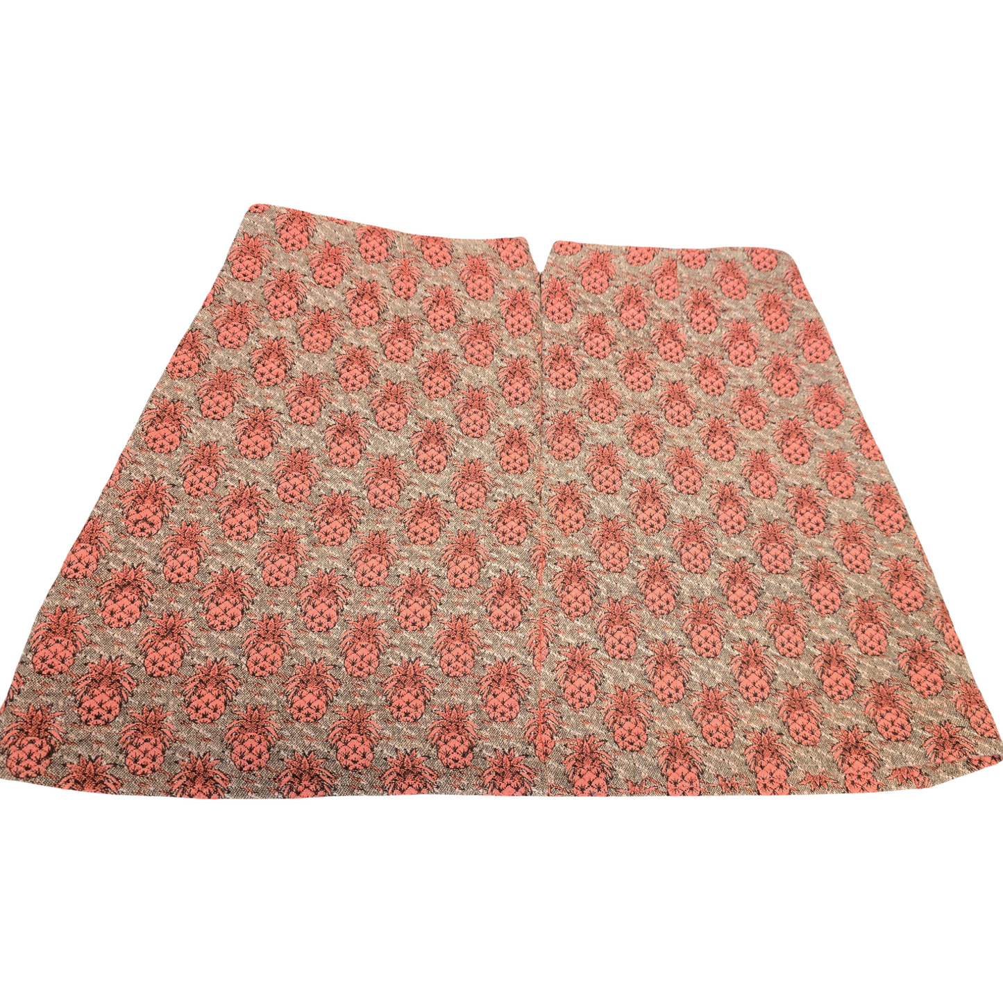 Cooperative Grey & Pink Pineapple Print Mini Skirt – Size S (UK size 6/8)