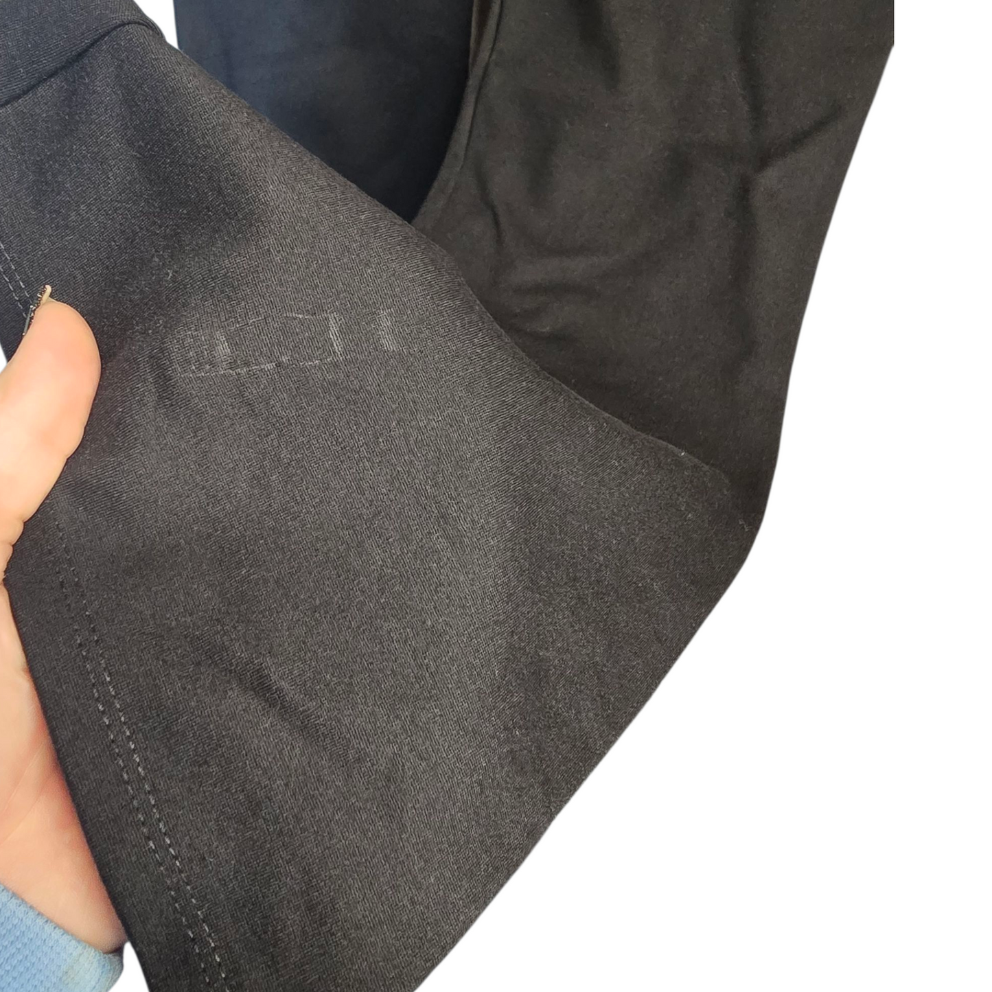 Primark Black Flared Bodycon Trousers – Size 10