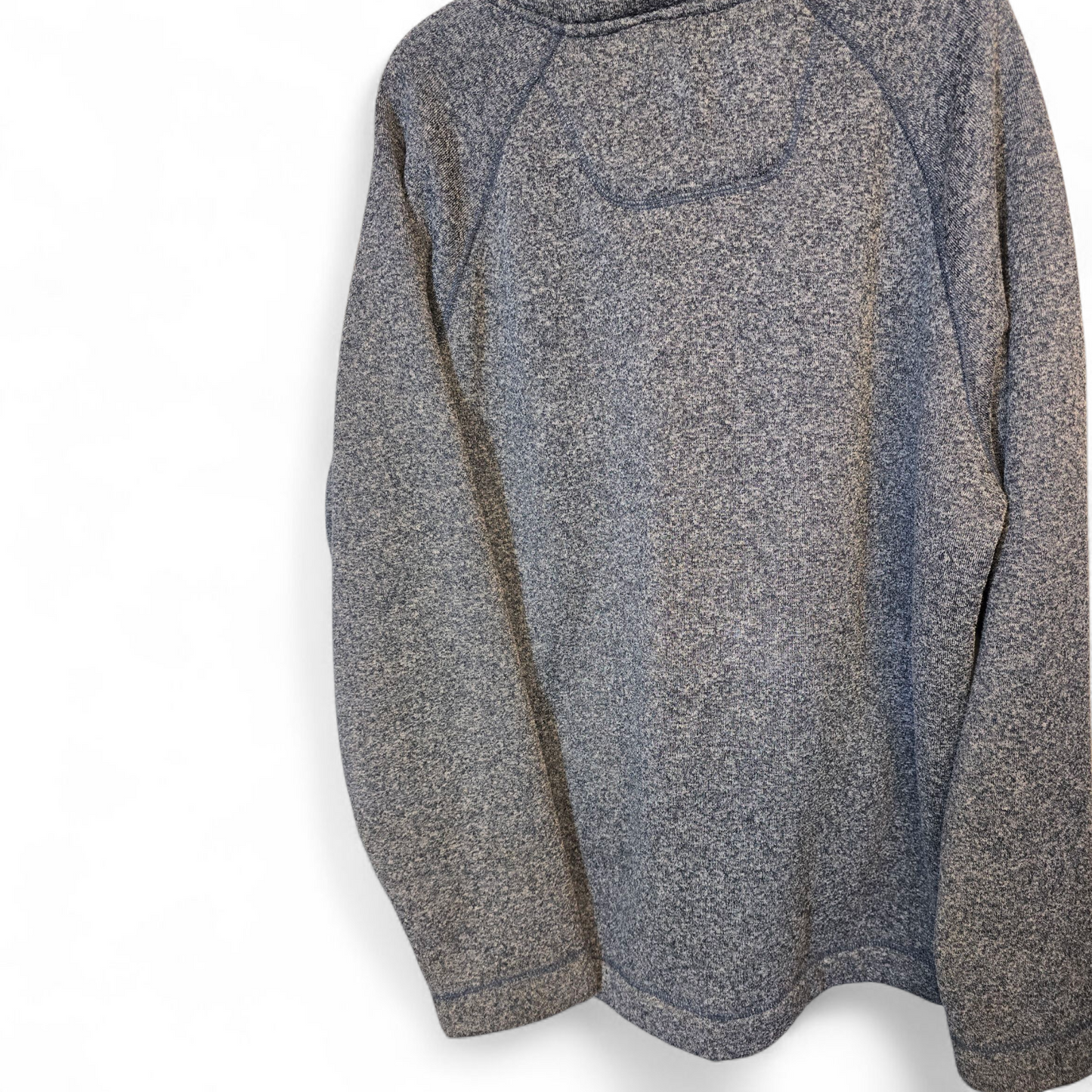 Weird Fish Navy/Grey ¼ Zip Thick Fleece Jumper – Men’s Size XL – Pockets & Logo