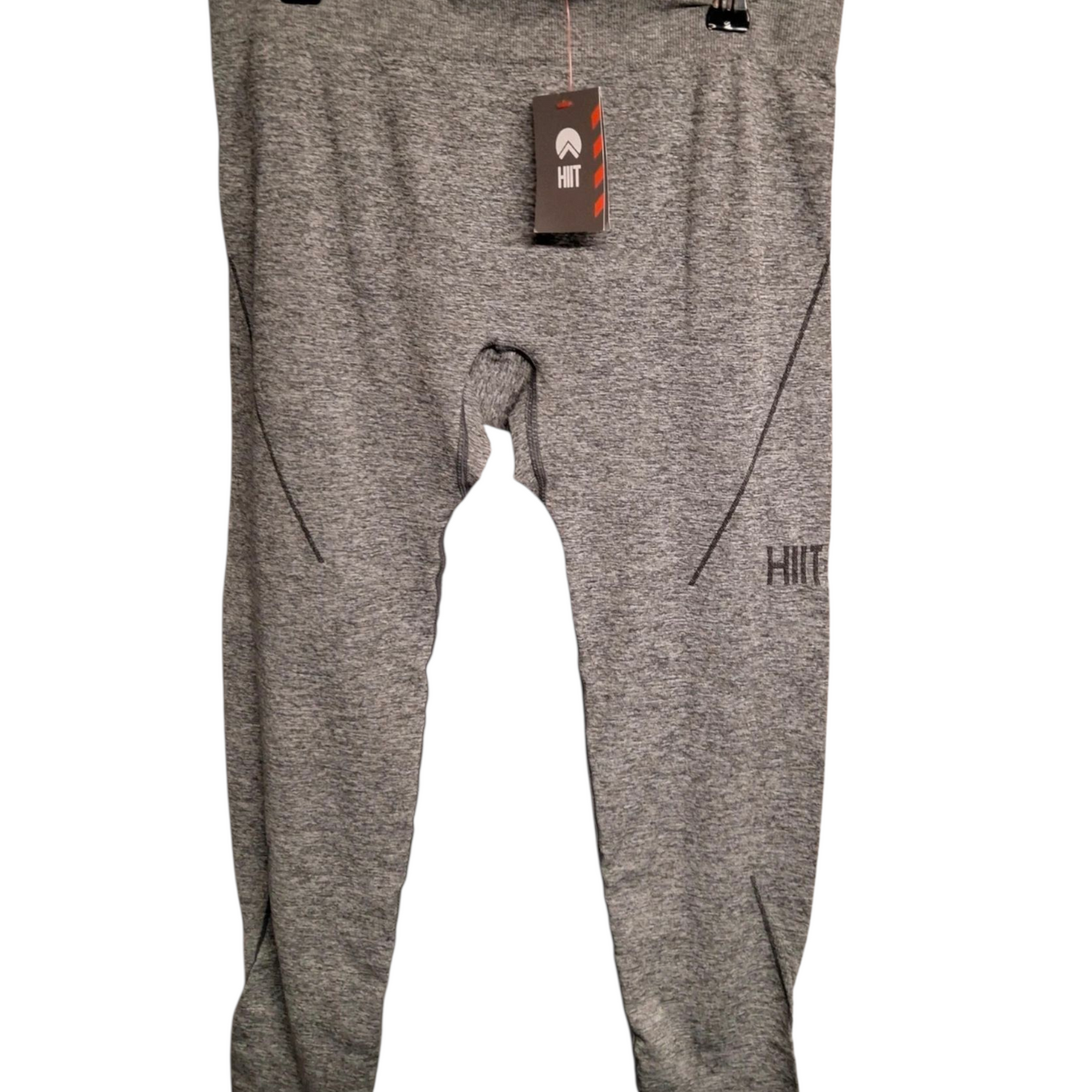 HIIT Grey High-Waisted Gym Leggings – Size Small (UK size 6–8) – NWT Activewear