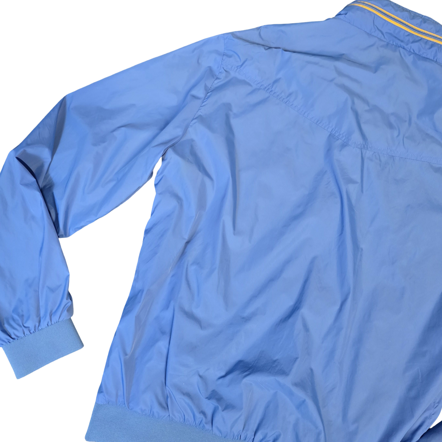 Jack & Jones Jacket Blue & Yellow Size XL Hood Lightweight