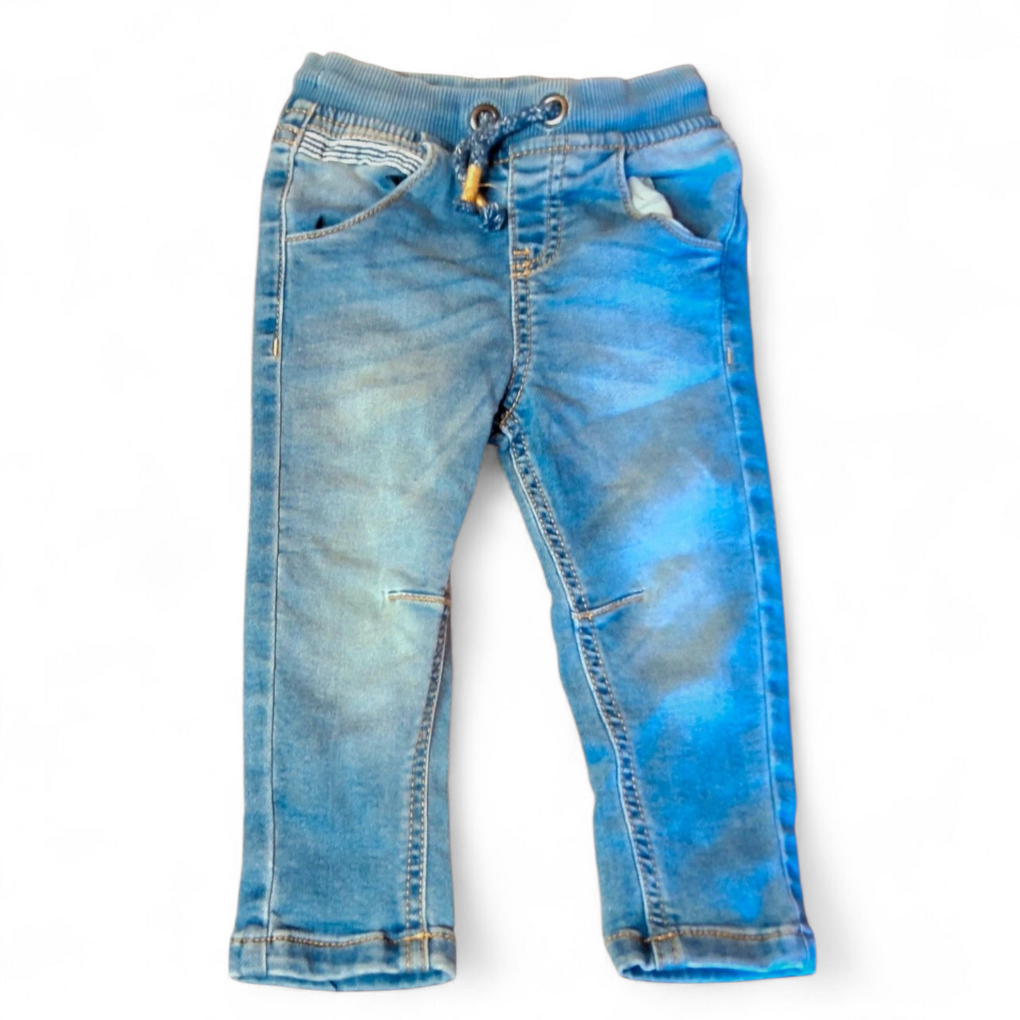 F&F Boys Skinny Jeans – 6–9 Months – Cotton & Polyester