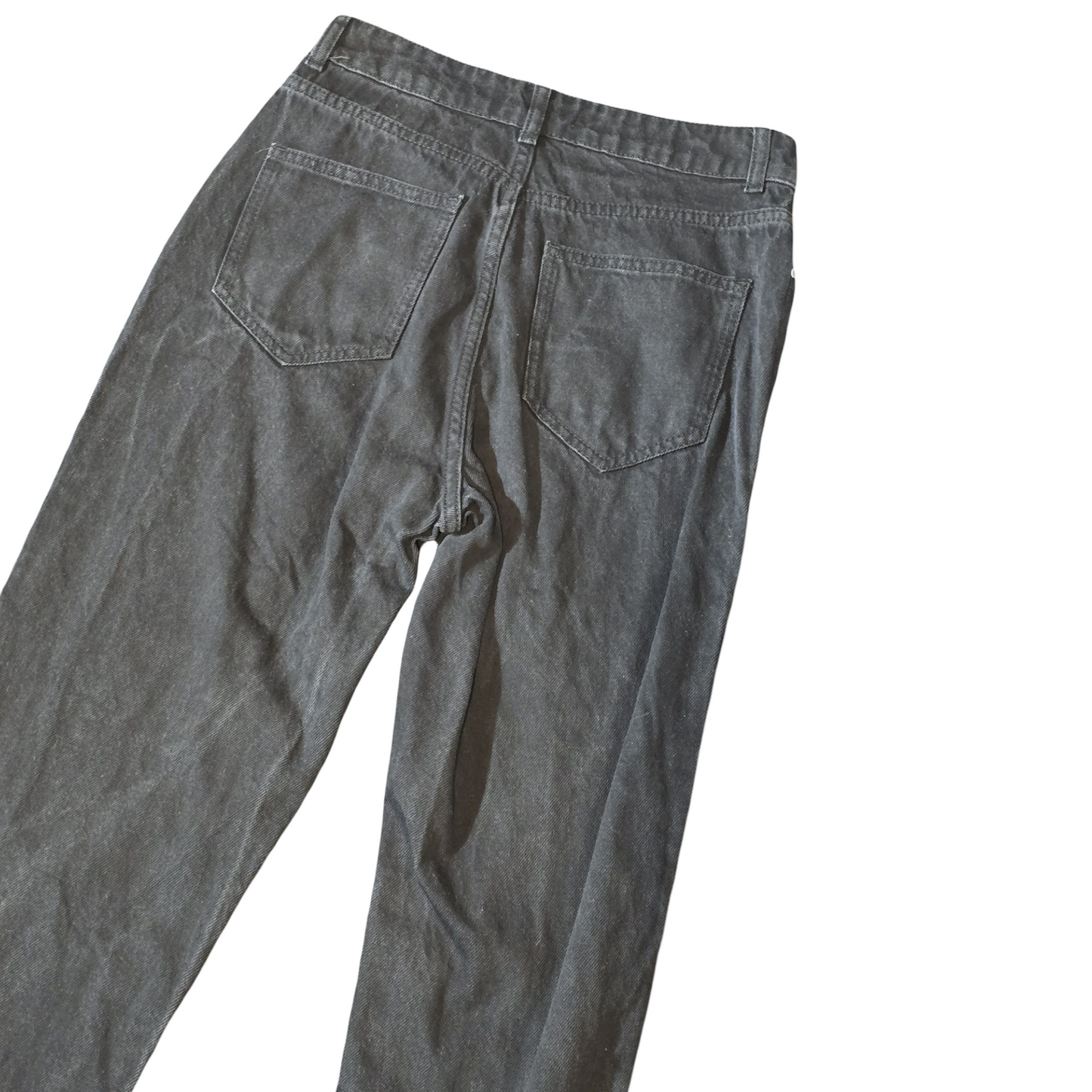 Sosandar Black Slim Fit High-Waisted Jeans – Size 8 Short