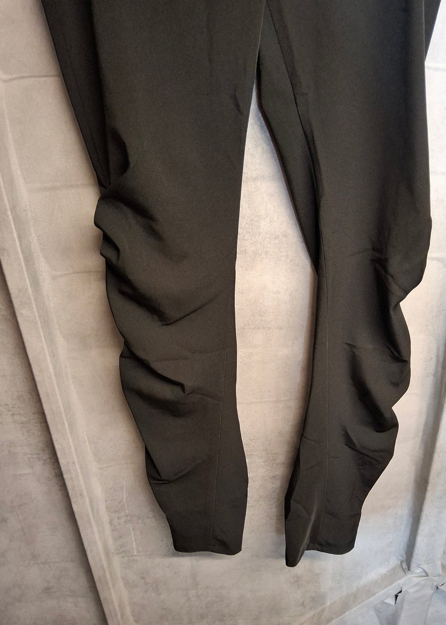 Morgan Y2K Black Bodycon Trousers – High Waist, Zip Detail,